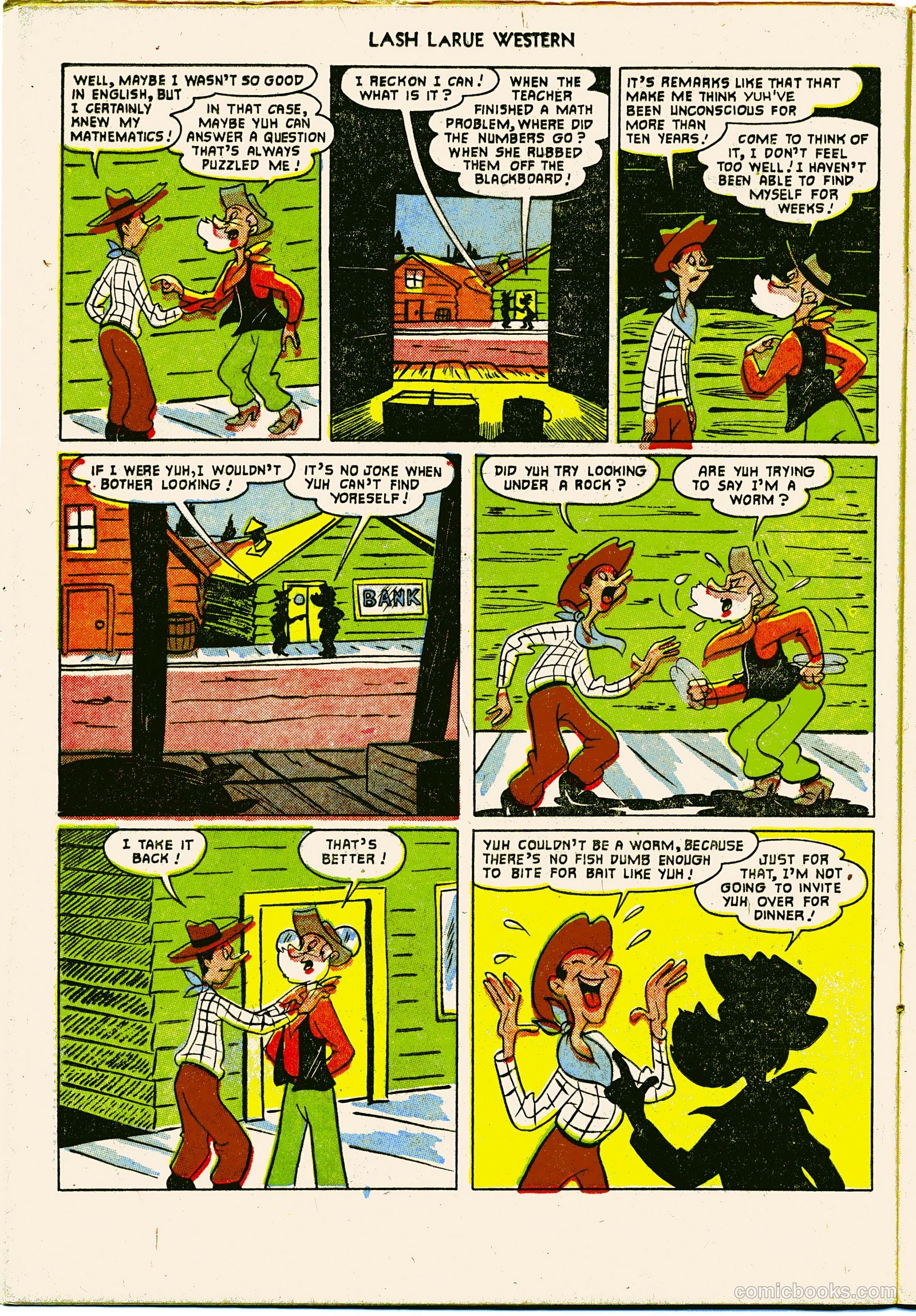 Lash LaRue Western #27 — page 14 of 36
