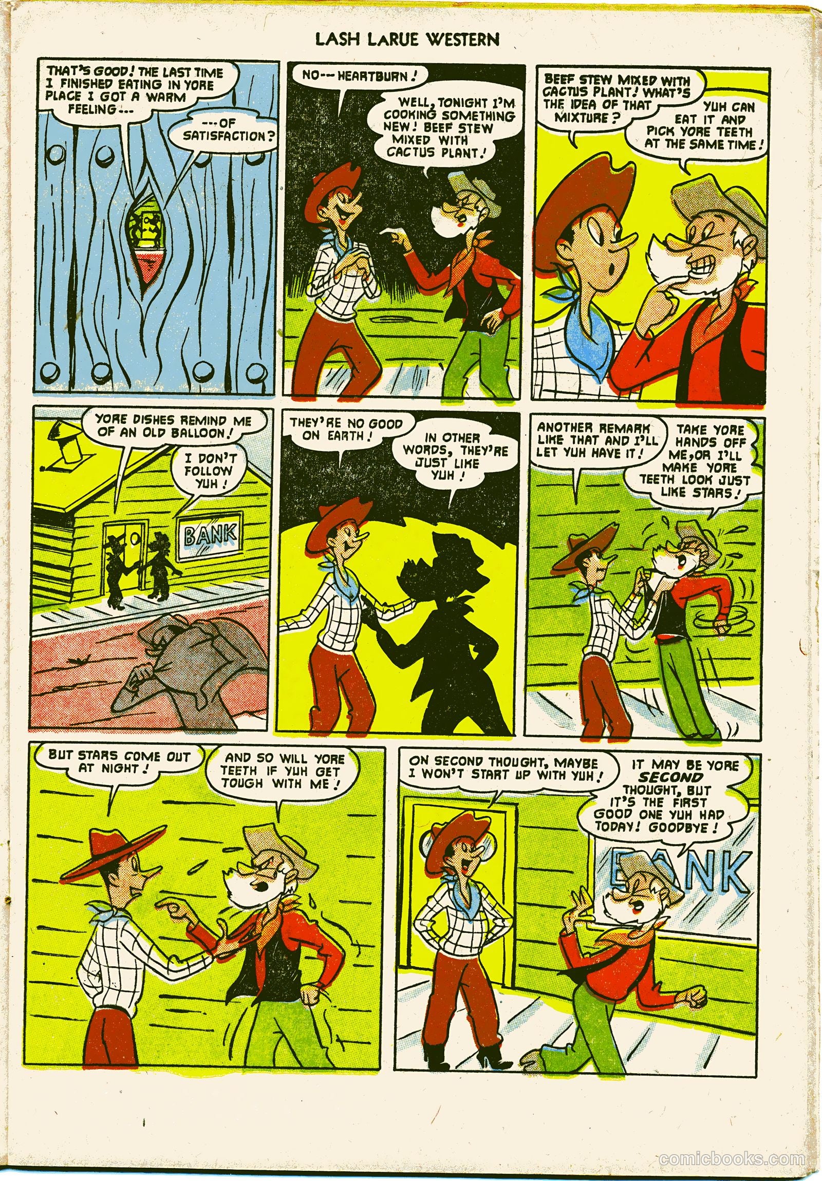 Lash LaRue Western #27 — page 15 of 36