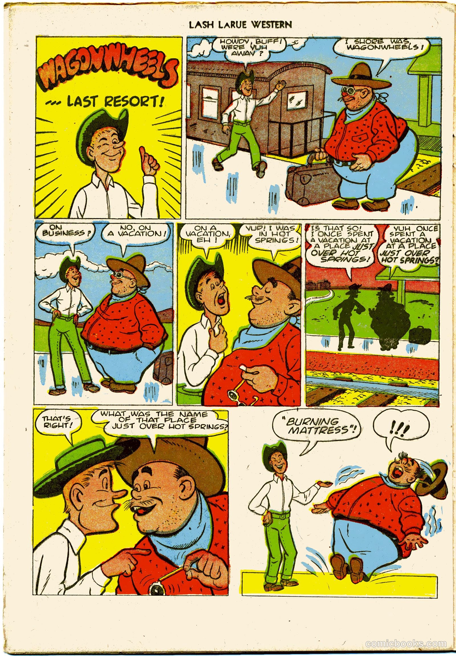 Lash LaRue Western #27 — page 24 of 36