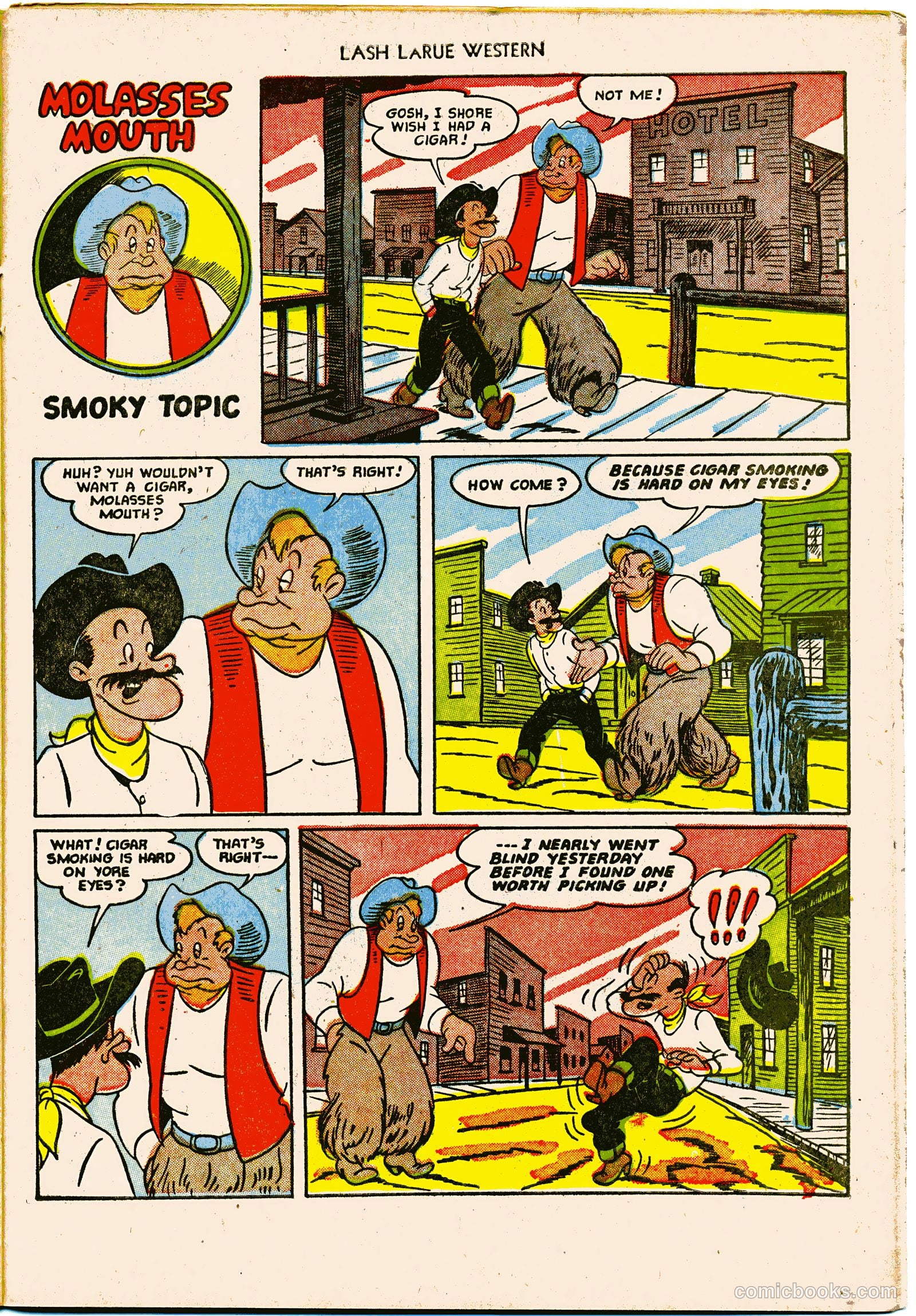 Lash LaRue Western #27 — page 27 of 36