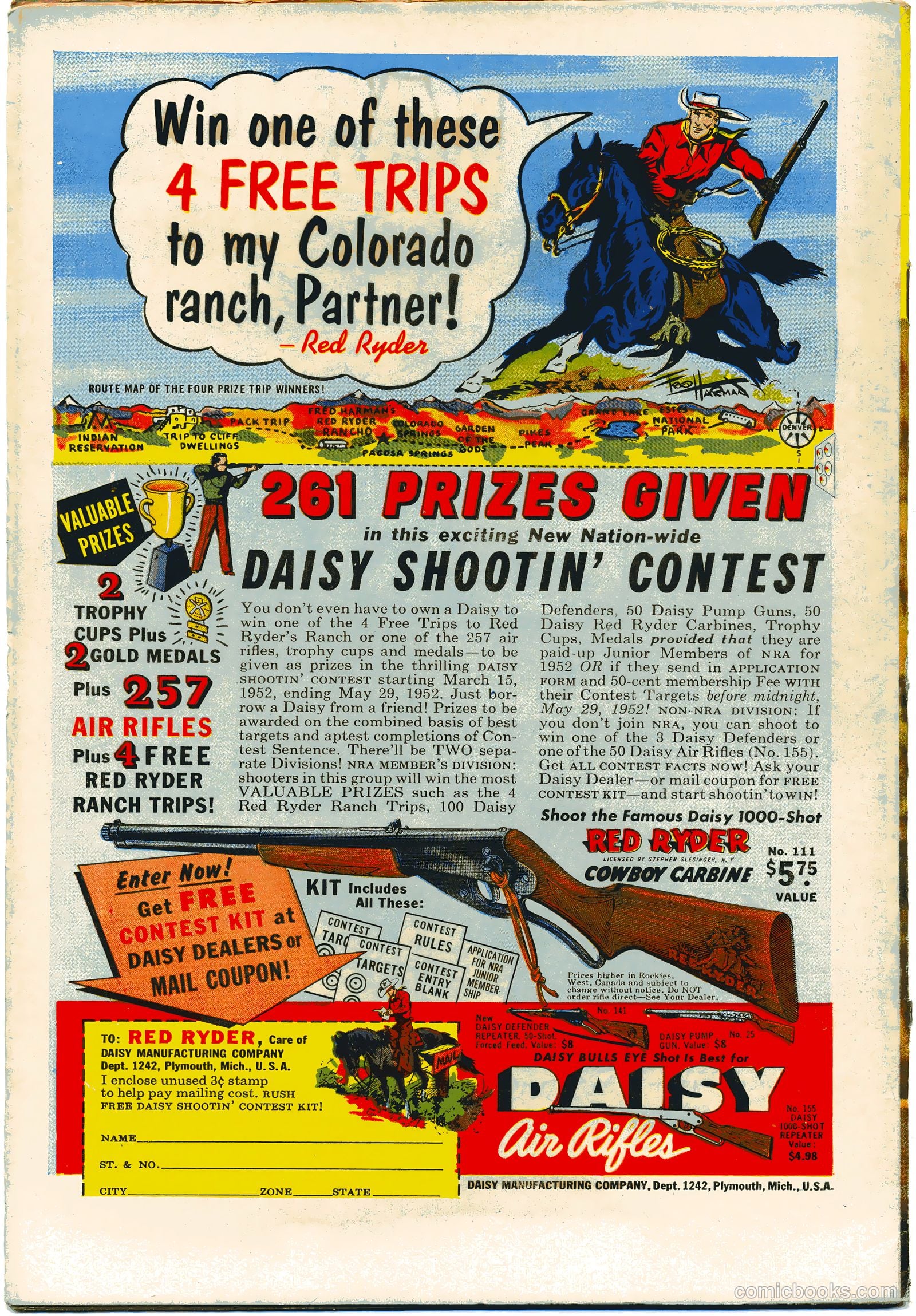 Lash LaRue Western #27 — page 36 of 36