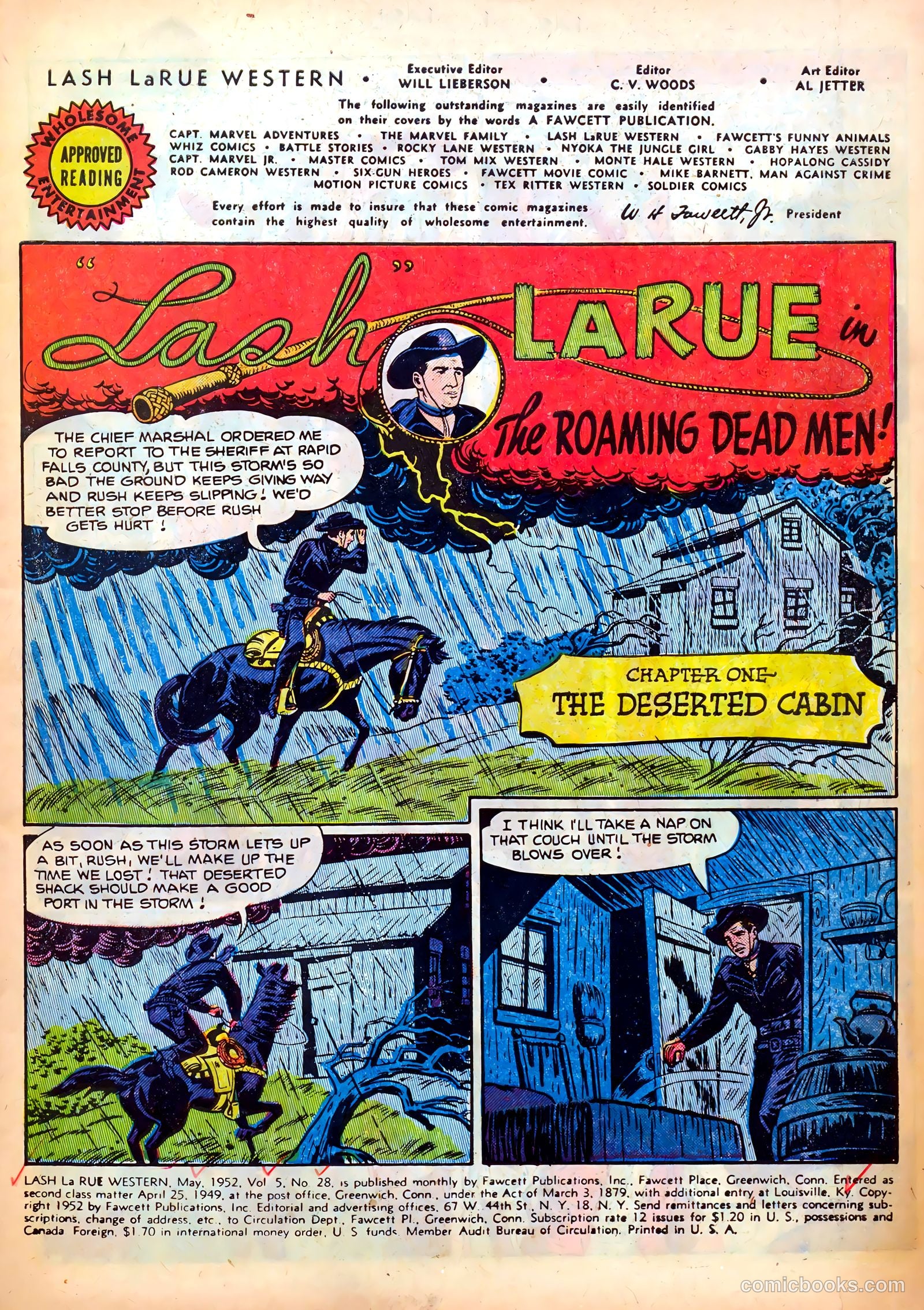 Lash LaRue Western #28 — page 3 of 36