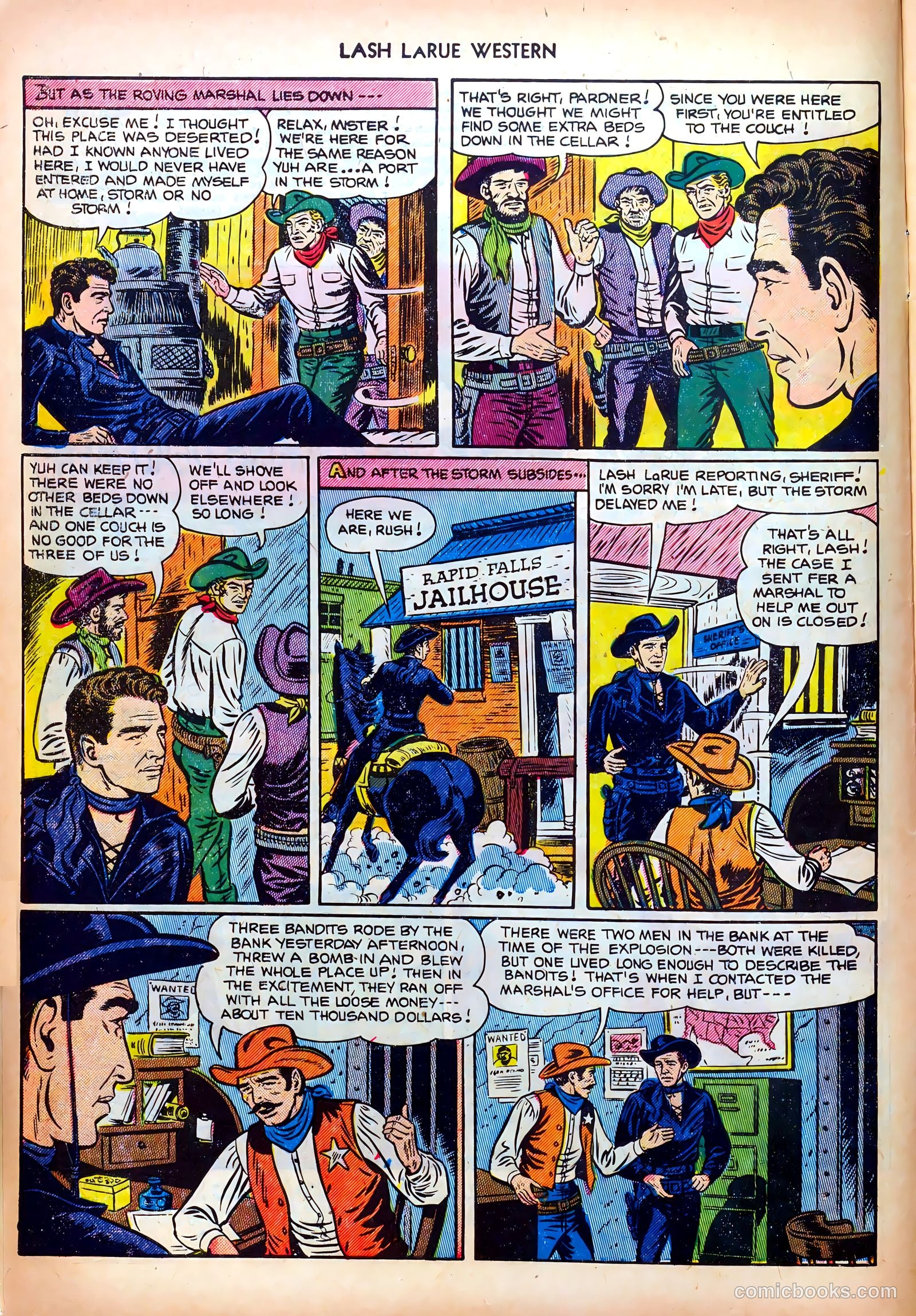 Lash LaRue Western #28 — page 4 of 36