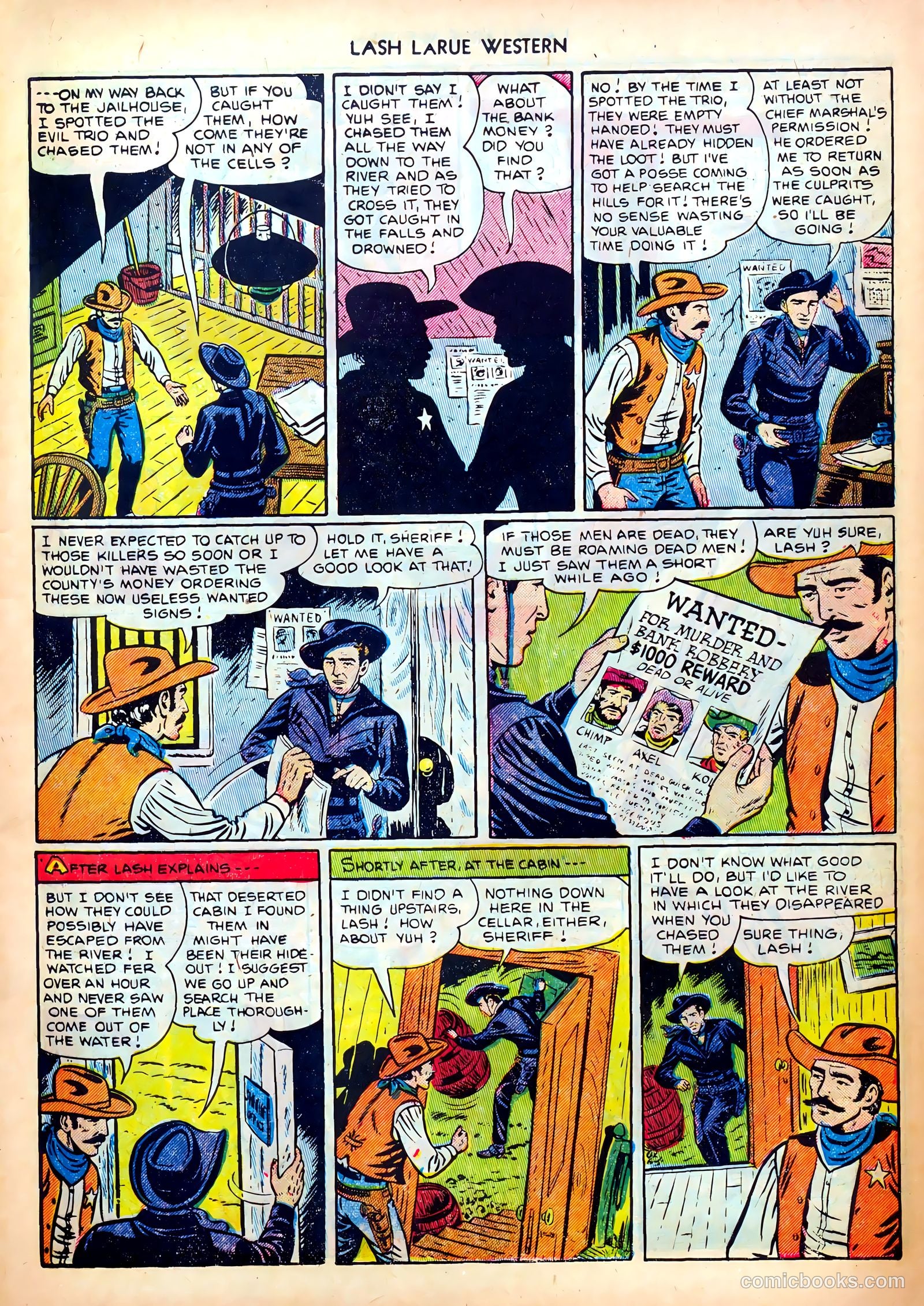 Lash LaRue Western #28 — page 5 of 36