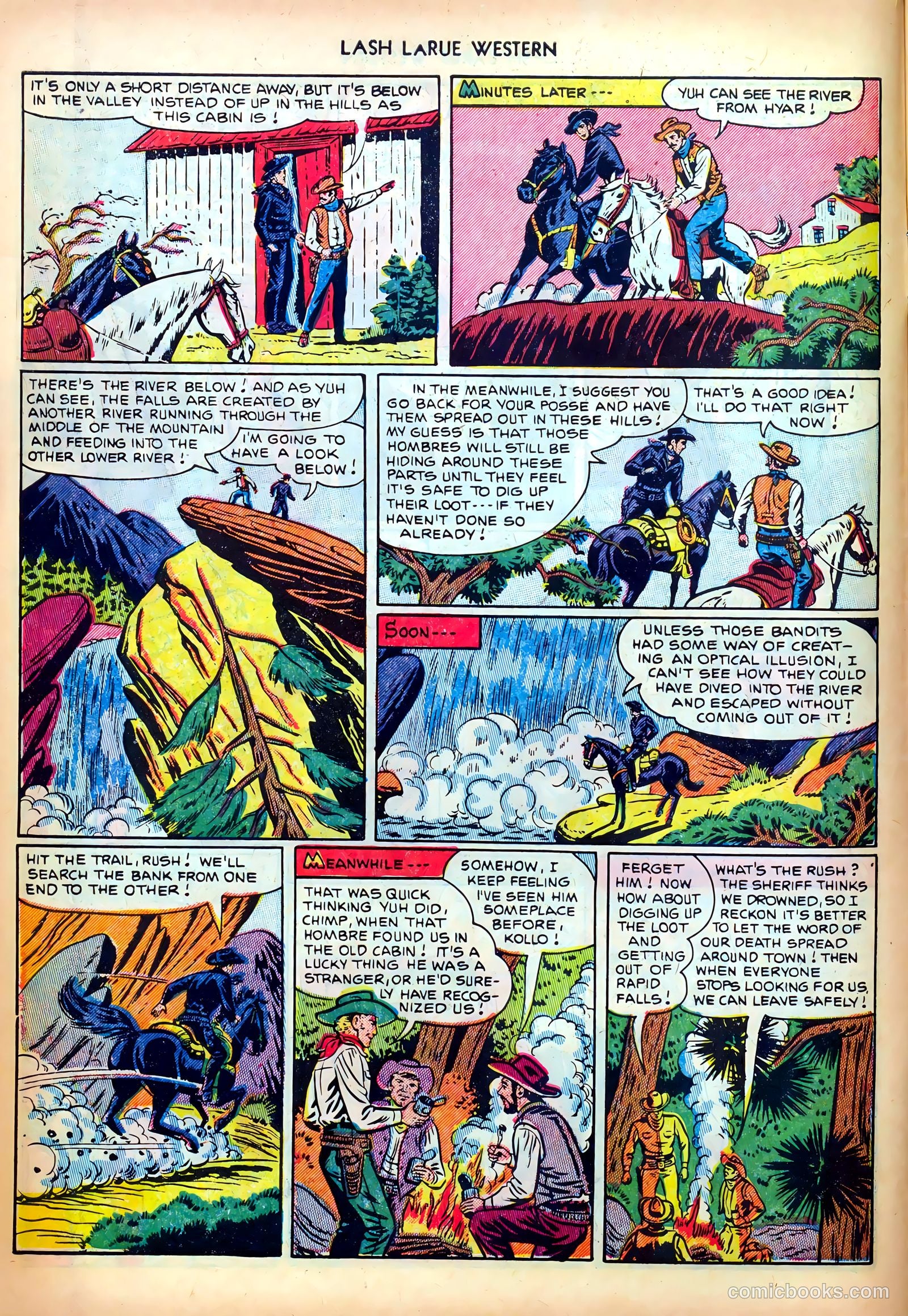 Lash LaRue Western #28 — page 6 of 36