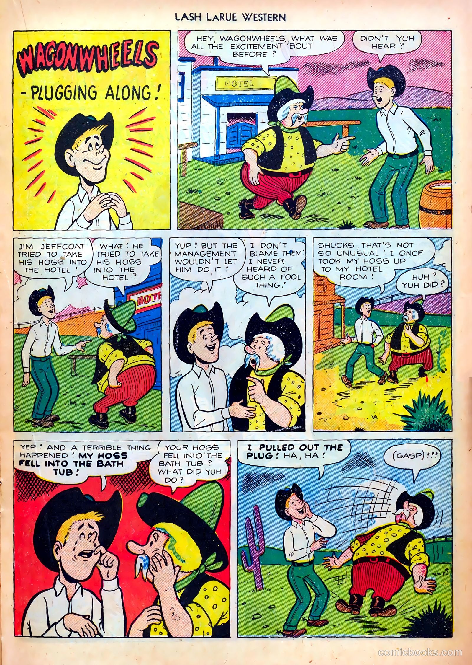 Lash LaRue Western #28 — page 17 of 36