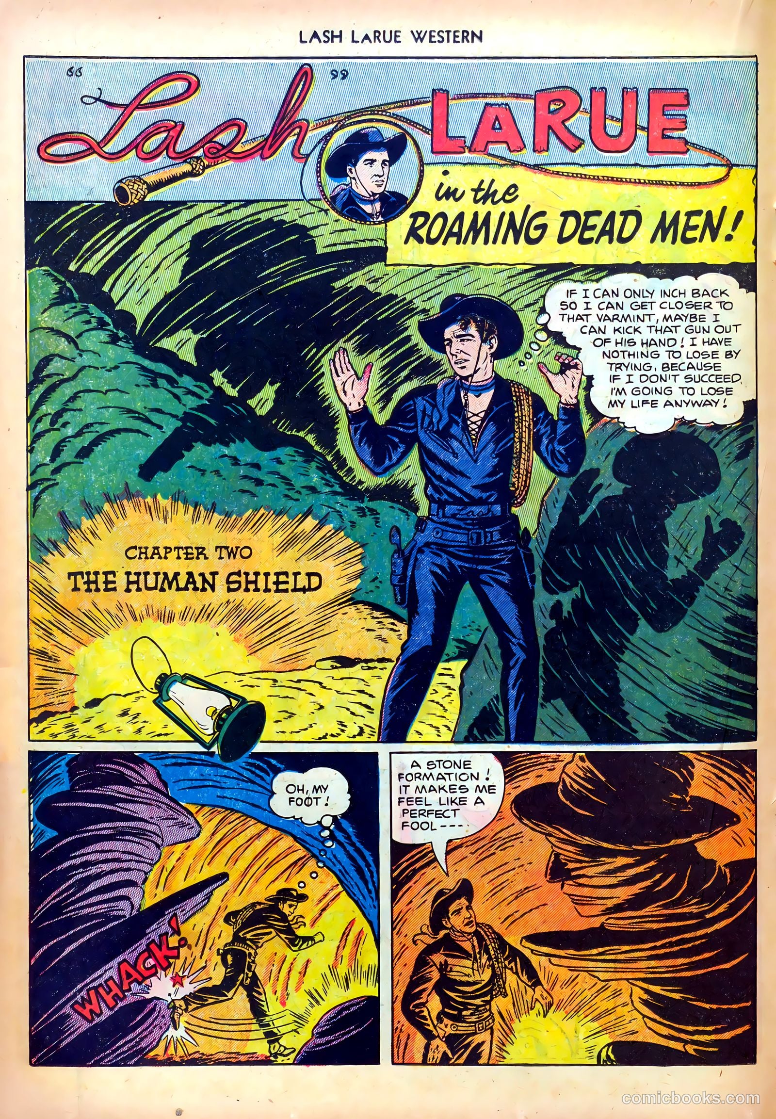 Lash LaRue Western #28 — page 18 of 36