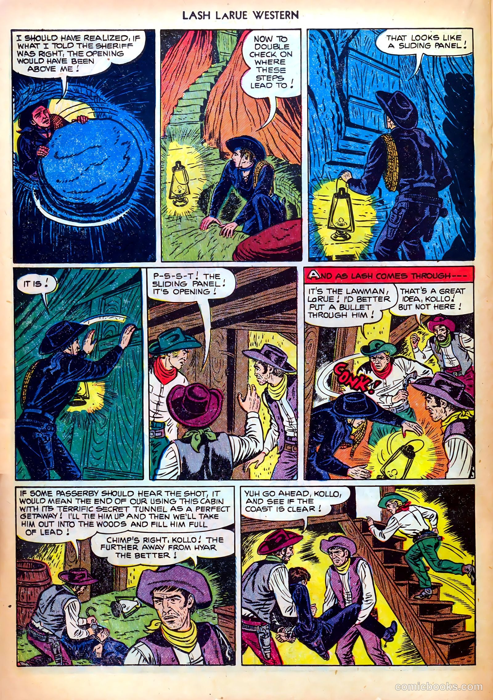 Lash LaRue Western #28 — page 20 of 36