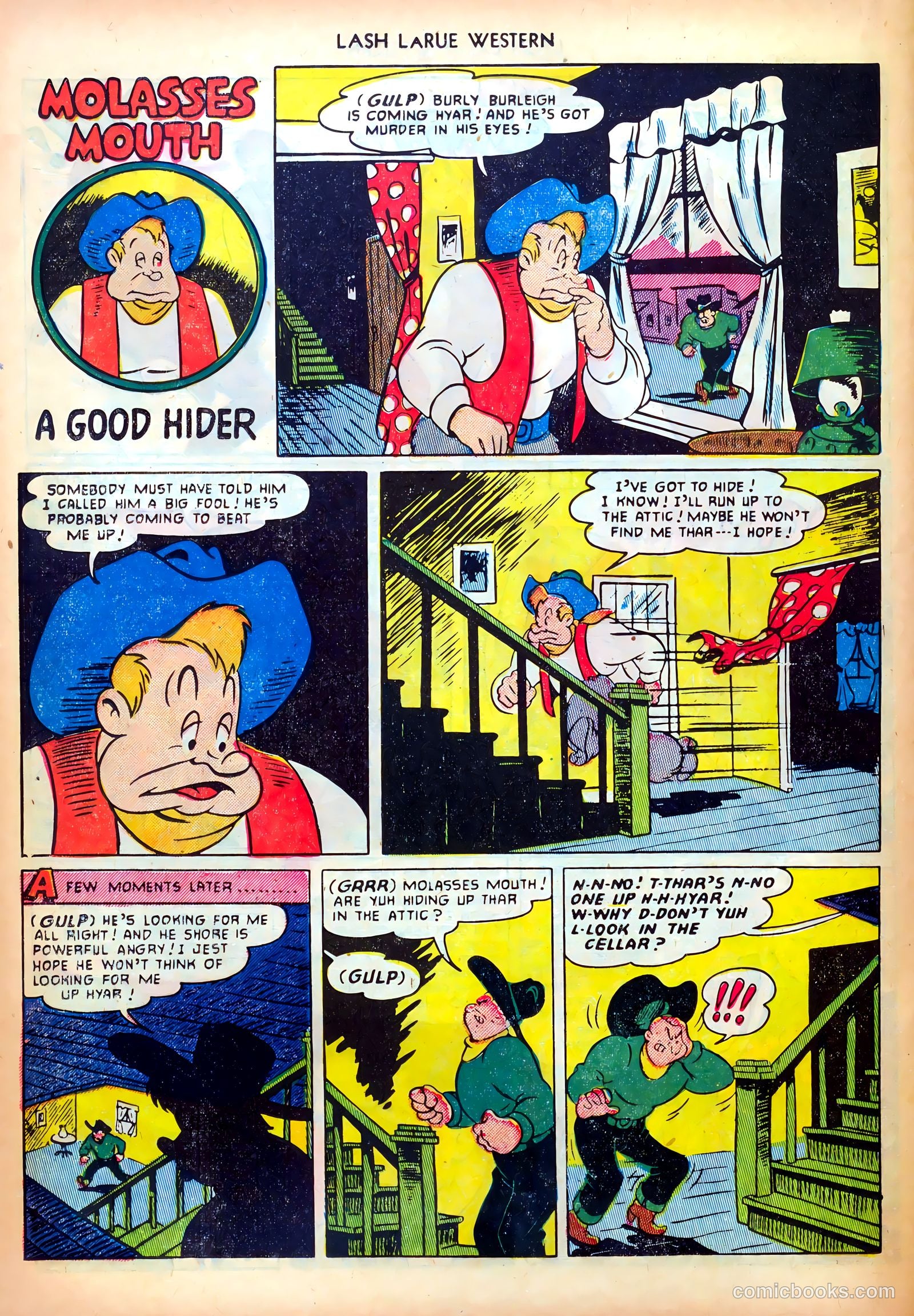 Lash LaRue Western #28 — page 24 of 36