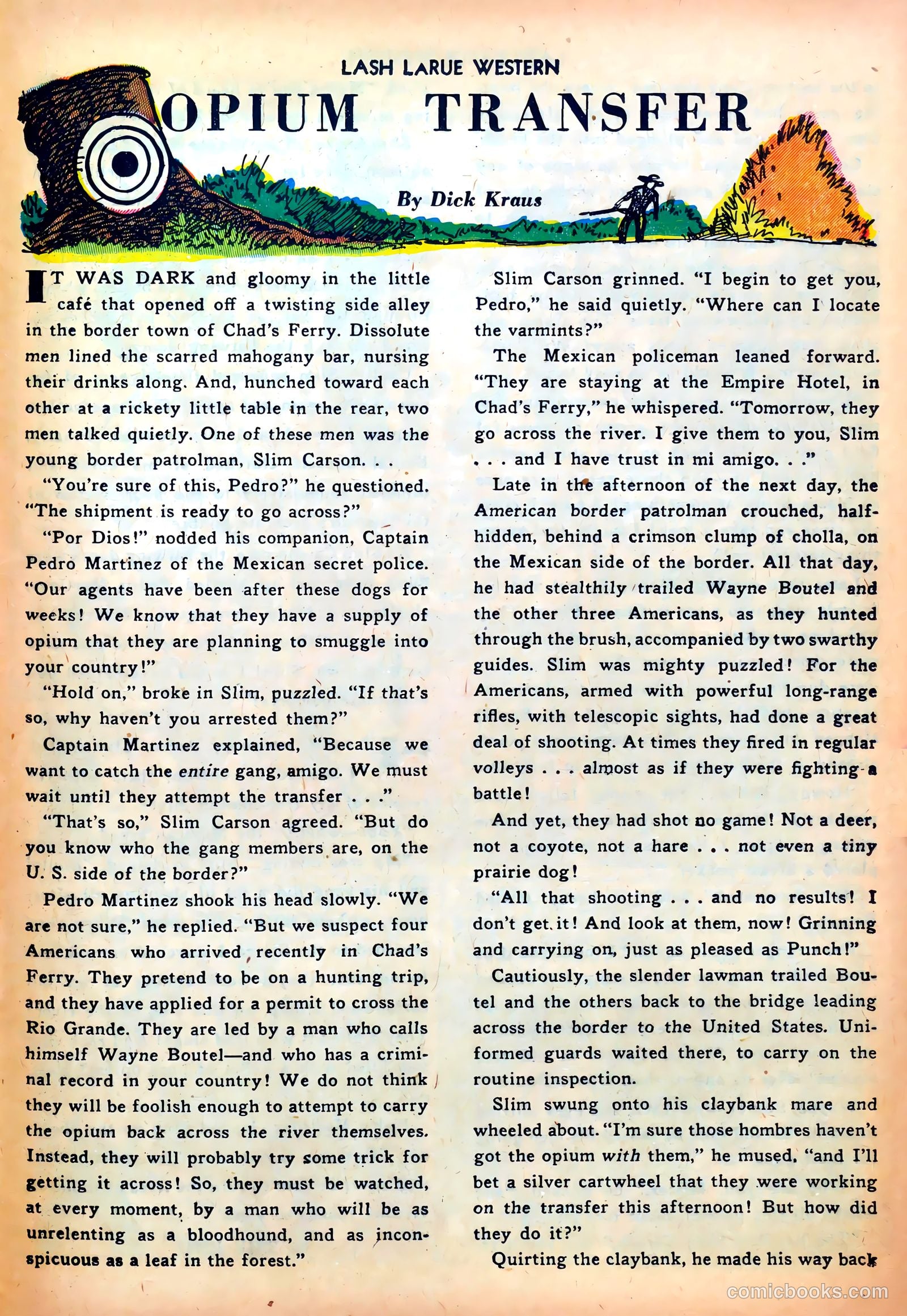 Lash LaRue Western #28 — page 25 of 36