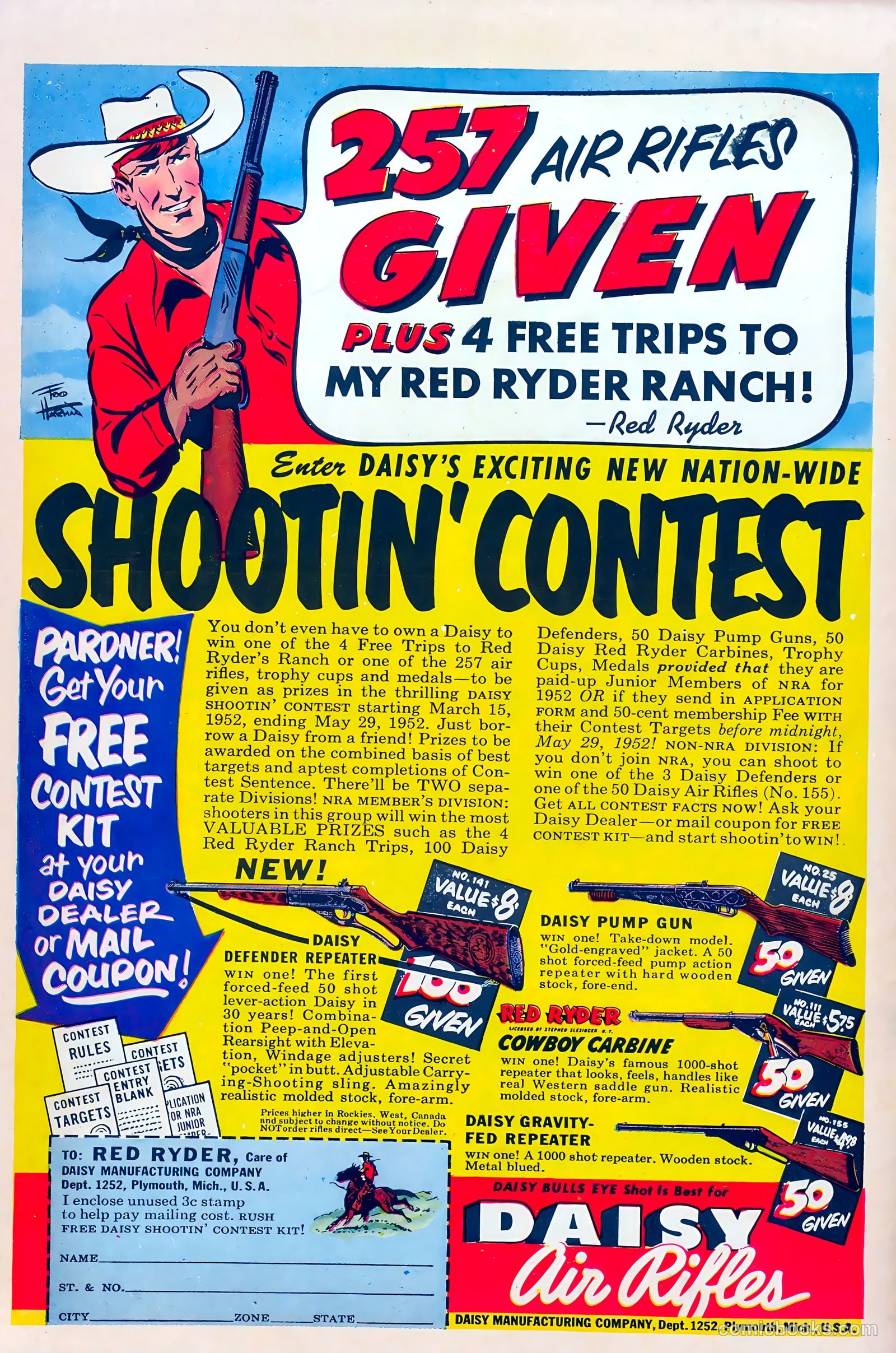Lash LaRue Western #28 — page 36 of 36