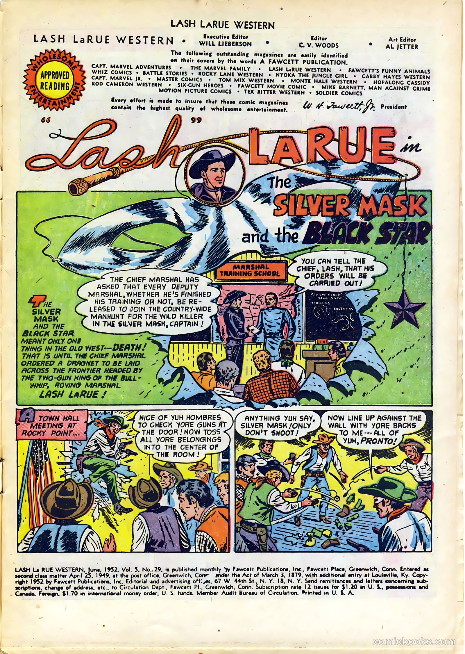 Lash LaRue Western #29 — page 3 of 36