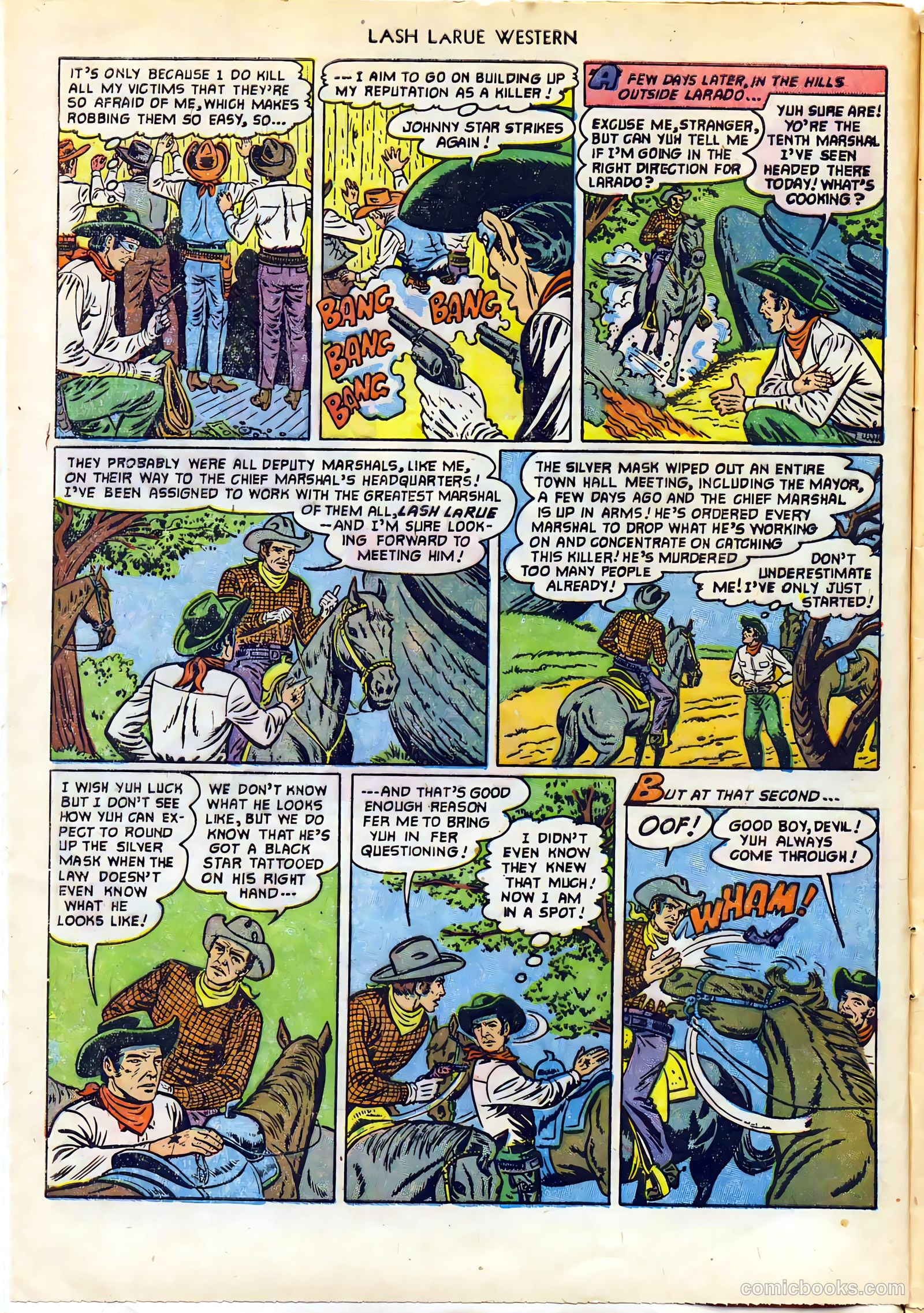Lash LaRue Western #29 — page 4 of 36