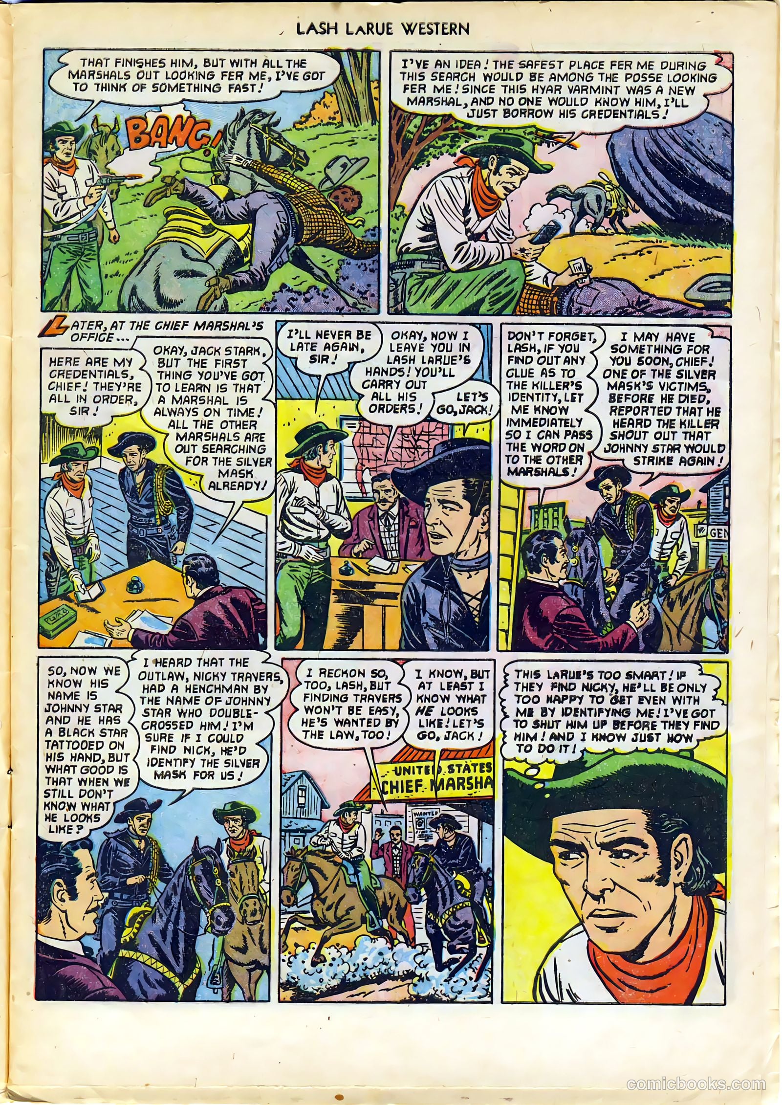 Lash LaRue Western #29 — page 5 of 36