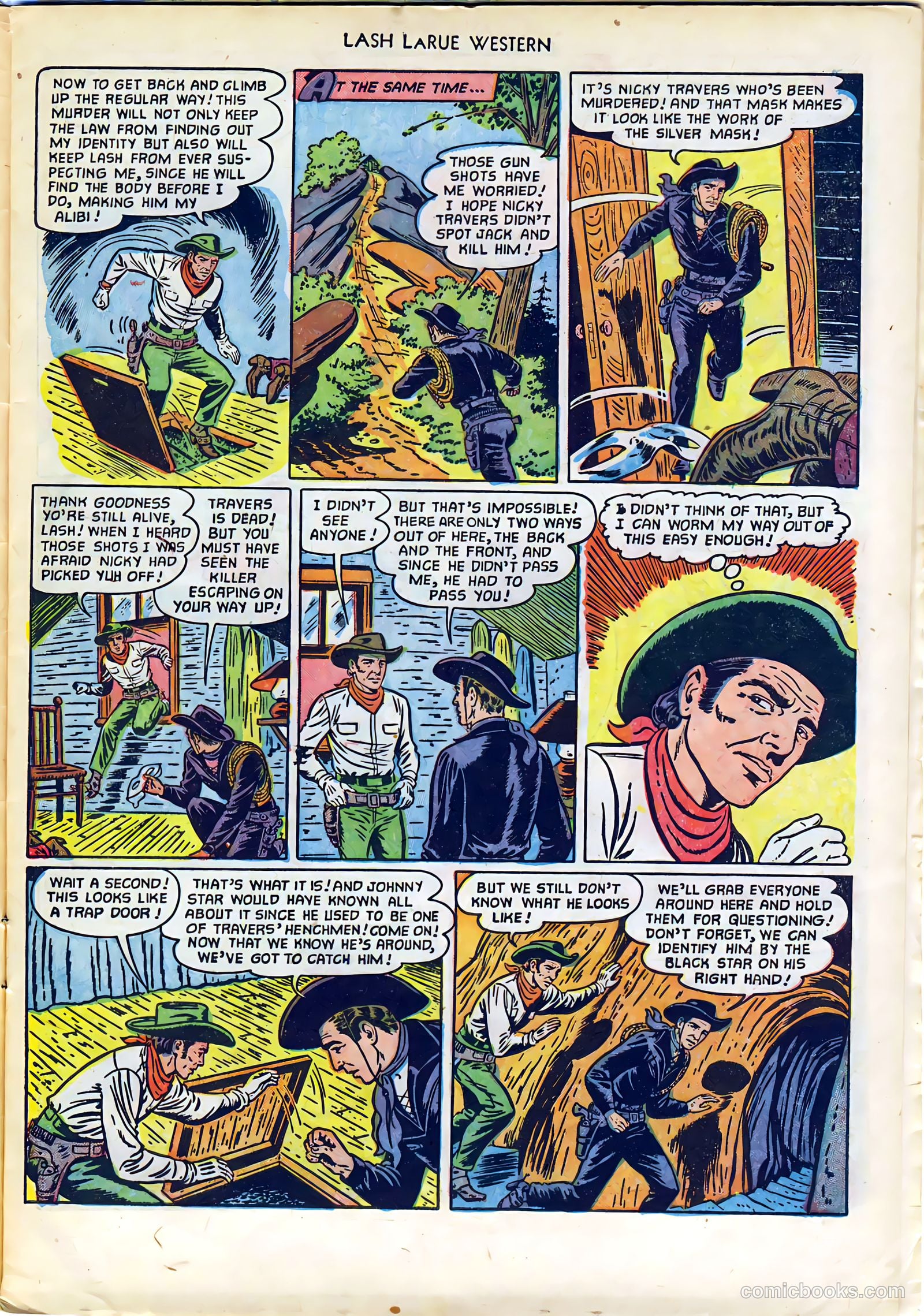 Lash LaRue Western #29 — page 7 of 36