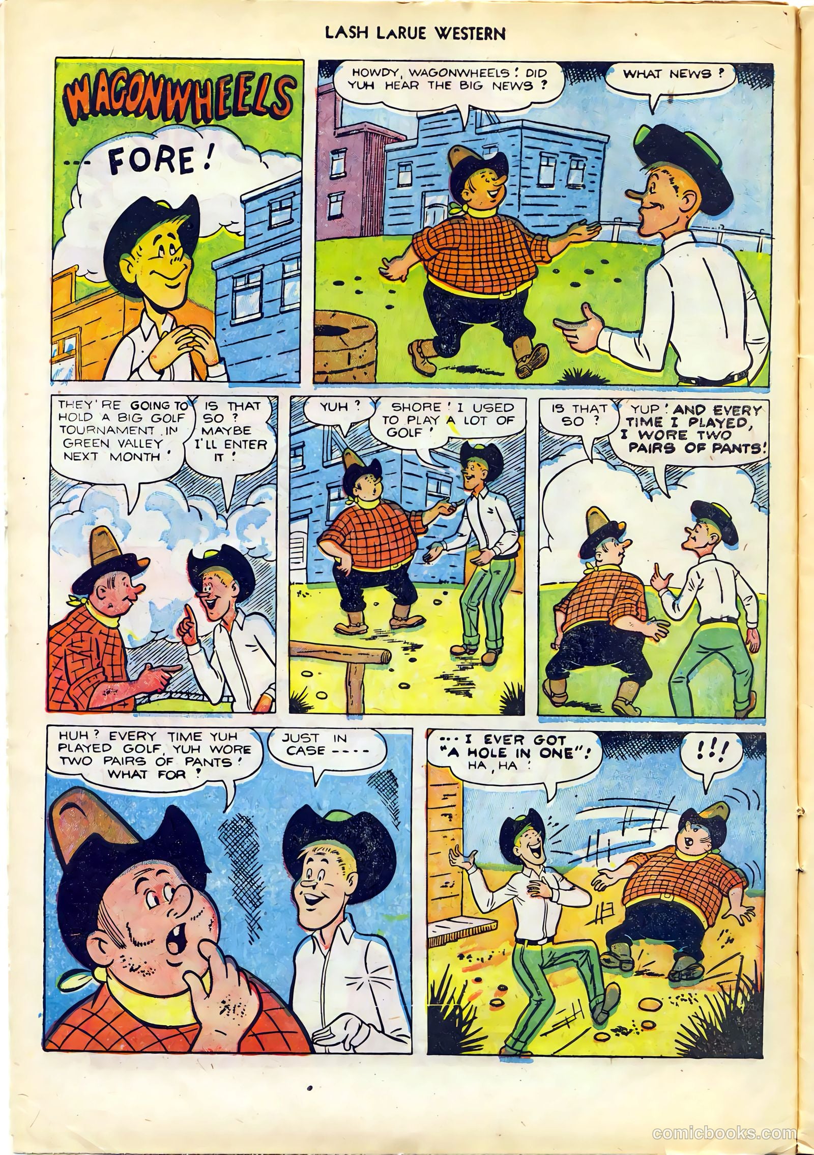 Lash LaRue Western #29 — page 10 of 36
