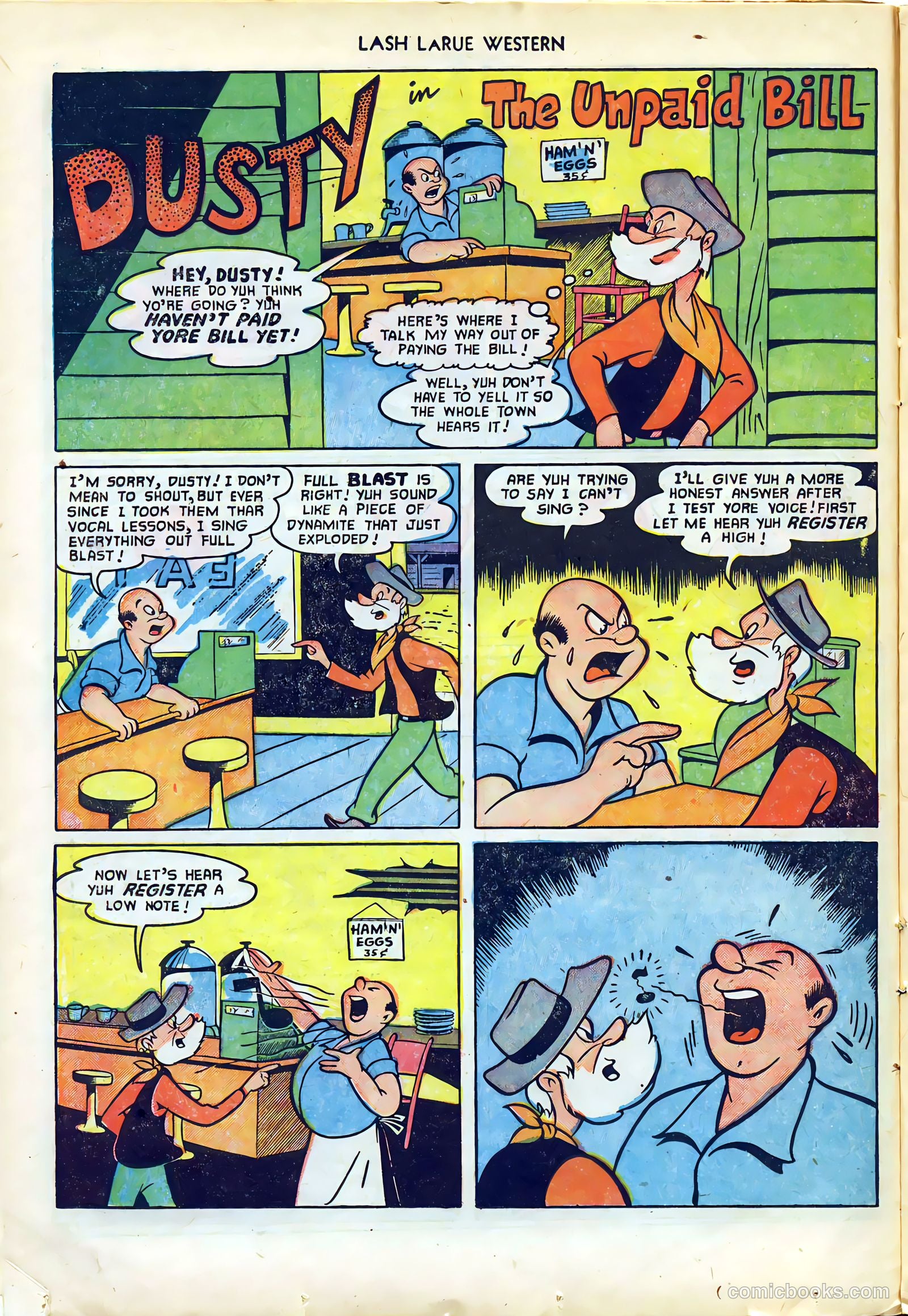 Lash LaRue Western #29 — page 14 of 36