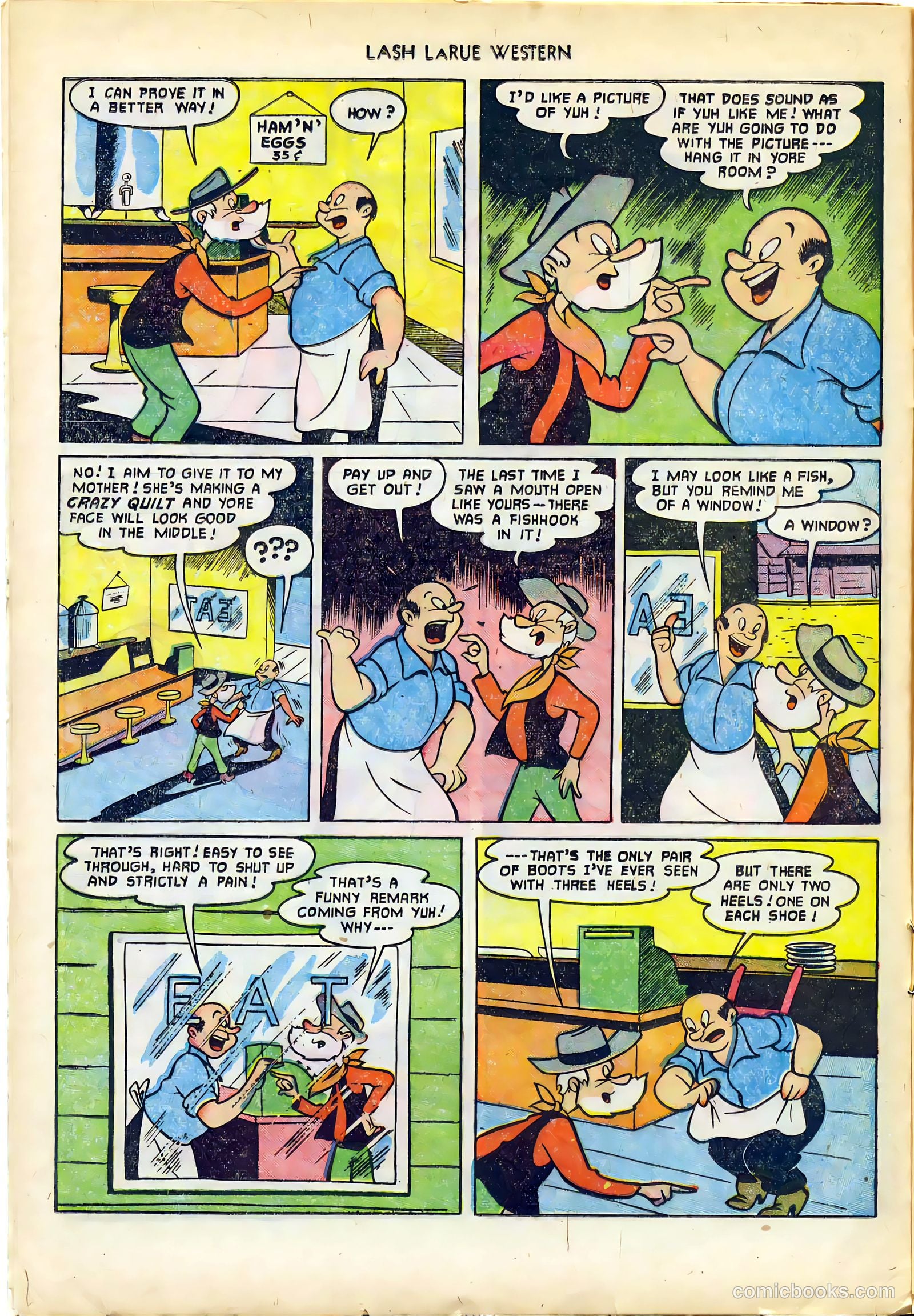 Lash LaRue Western #29 — page 16 of 36