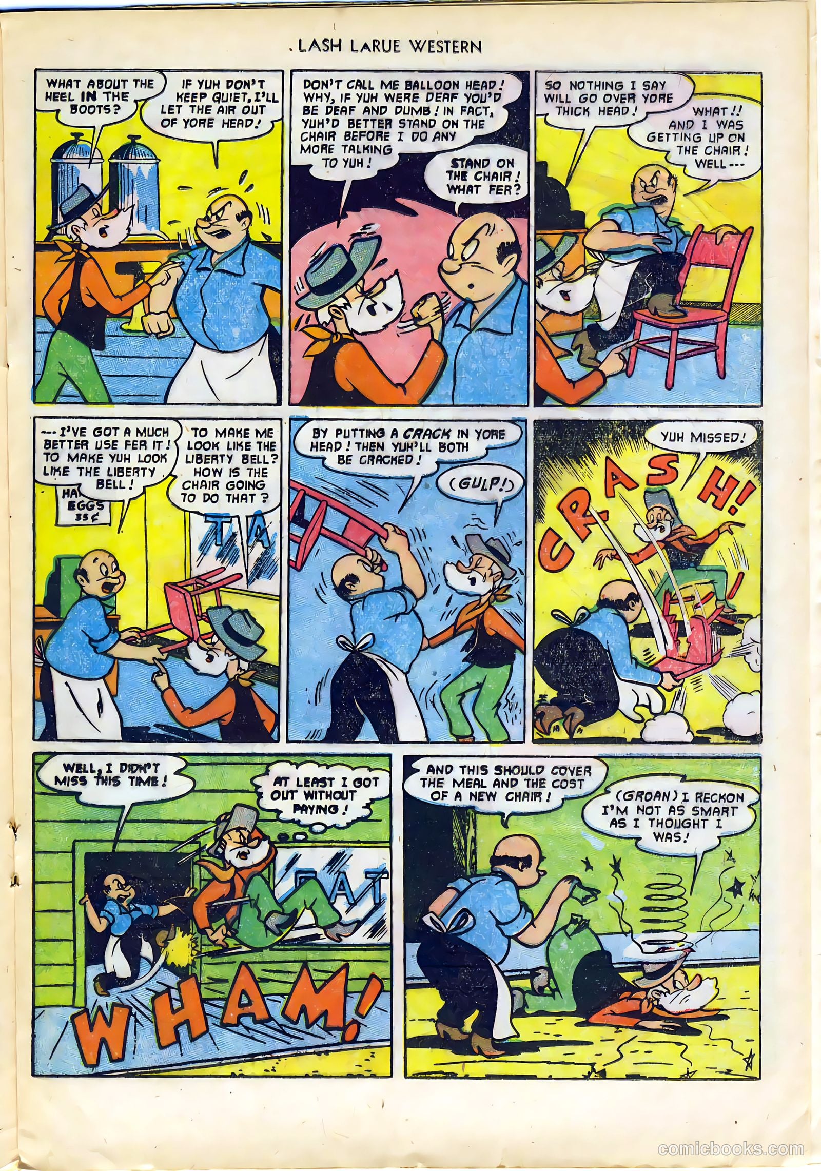 Lash LaRue Western #29 — page 17 of 36