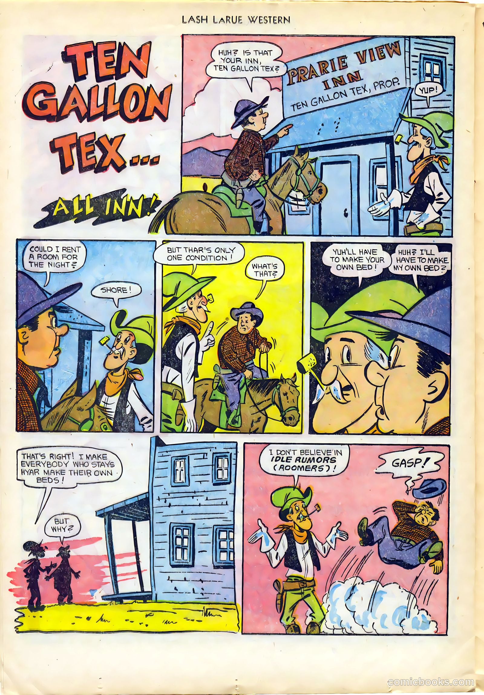 Lash LaRue Western #29 — page 24 of 36