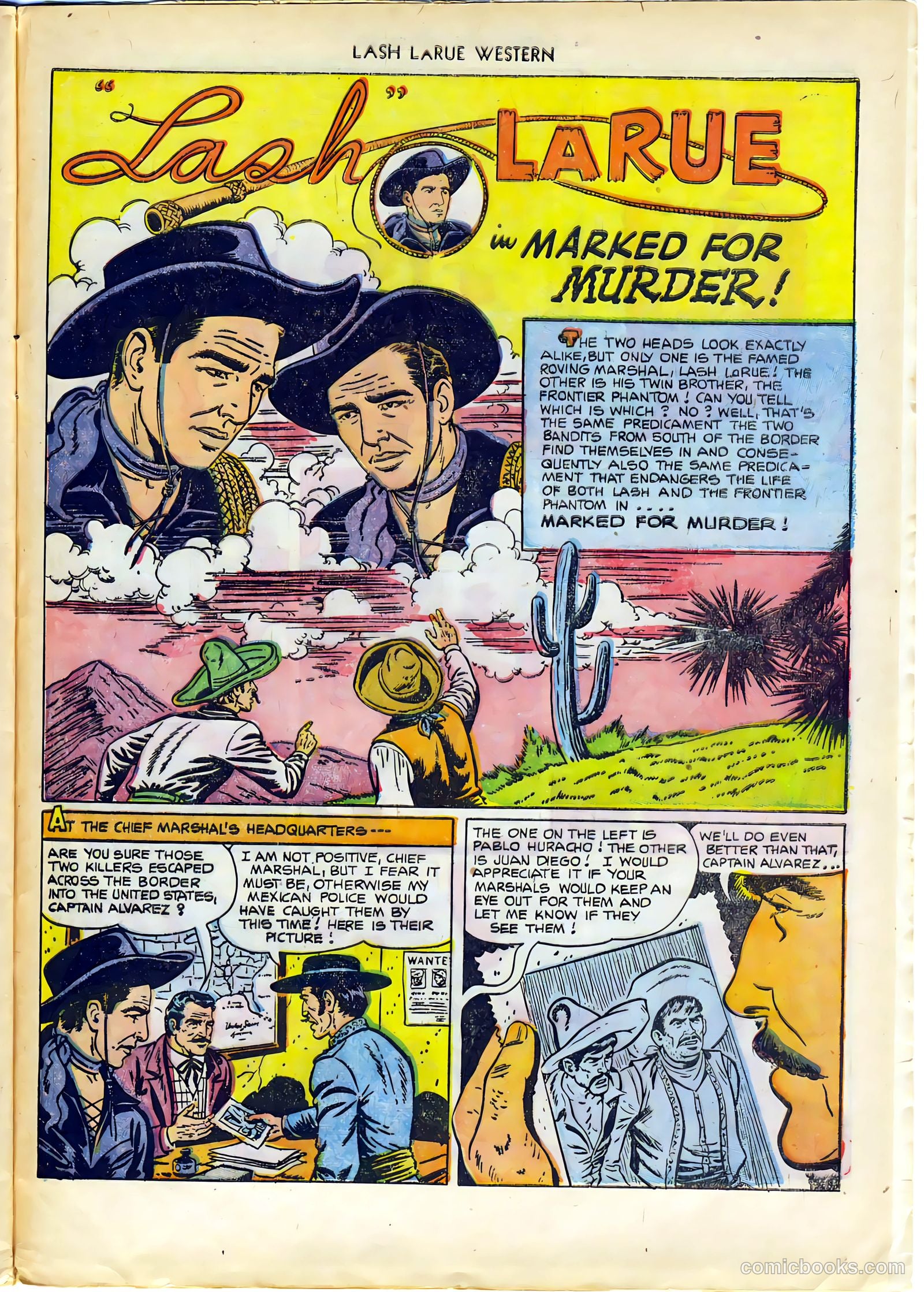 Lash LaRue Western #29 — page 29 of 36