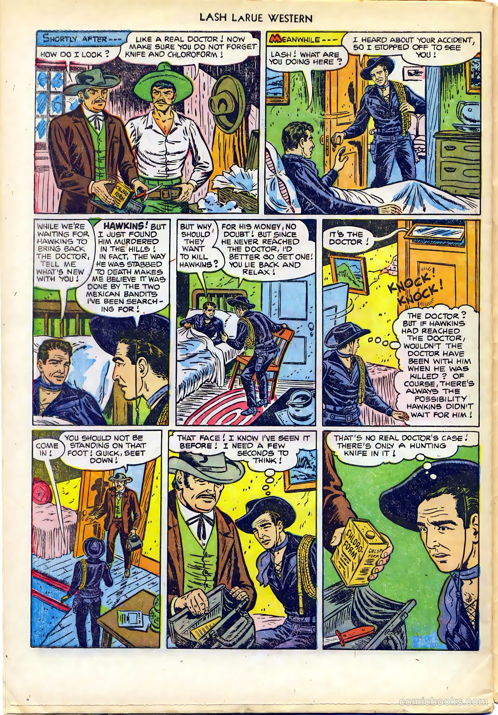Lash LaRue Western #29 — page 32 of 36