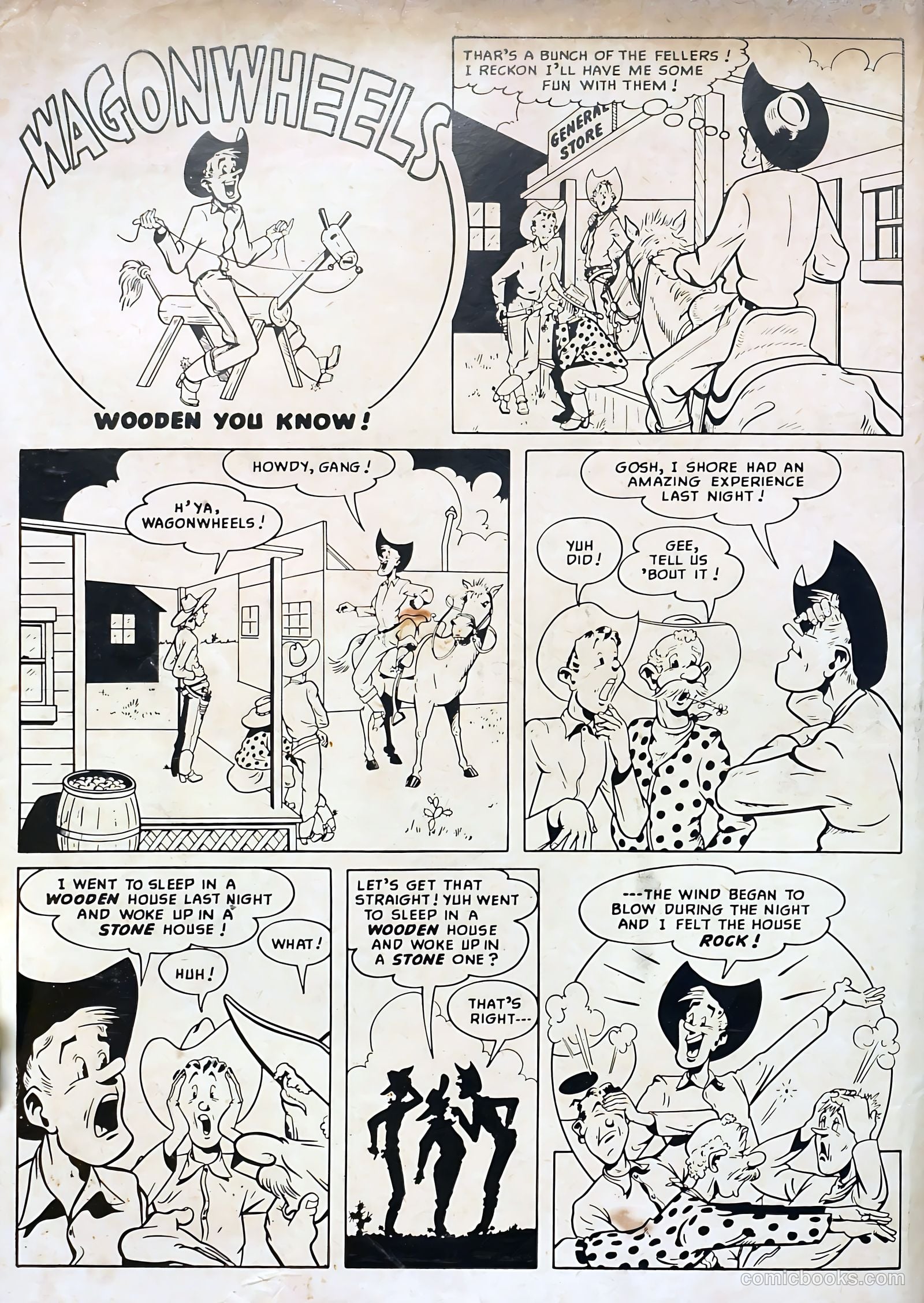 Lash LaRue Western #3 — page 2 of 36
