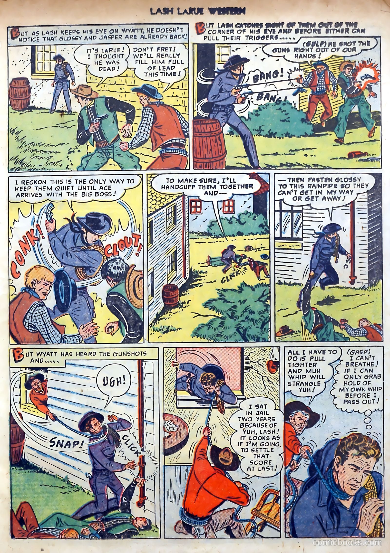 Lash LaRue Western #3 — page 11 of 36