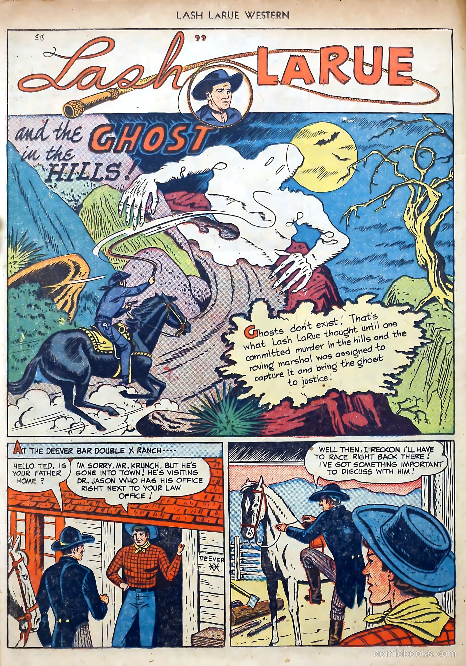 Lash LaRue Western #3 — page 14 of 36