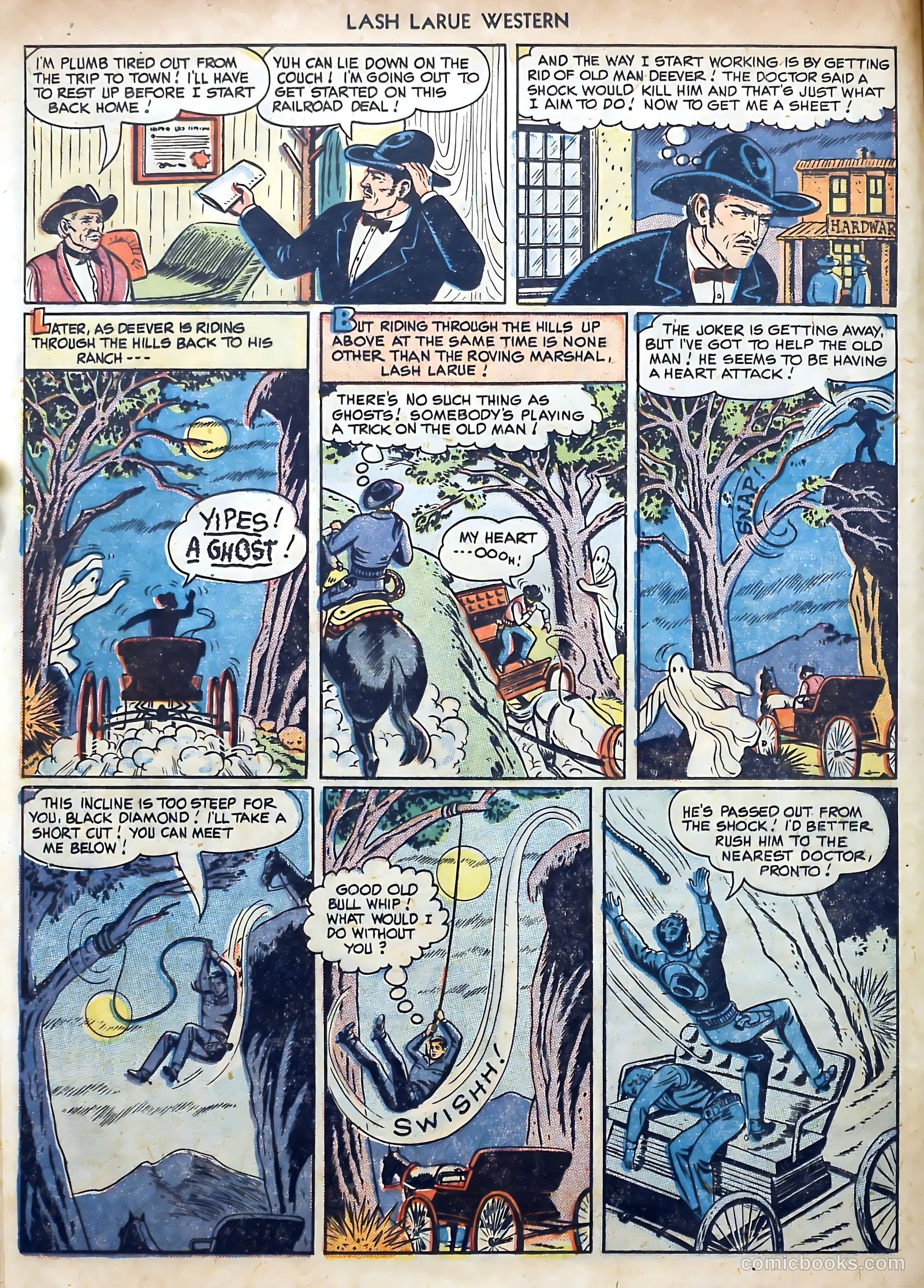 Lash LaRue Western #3 — page 16 of 36