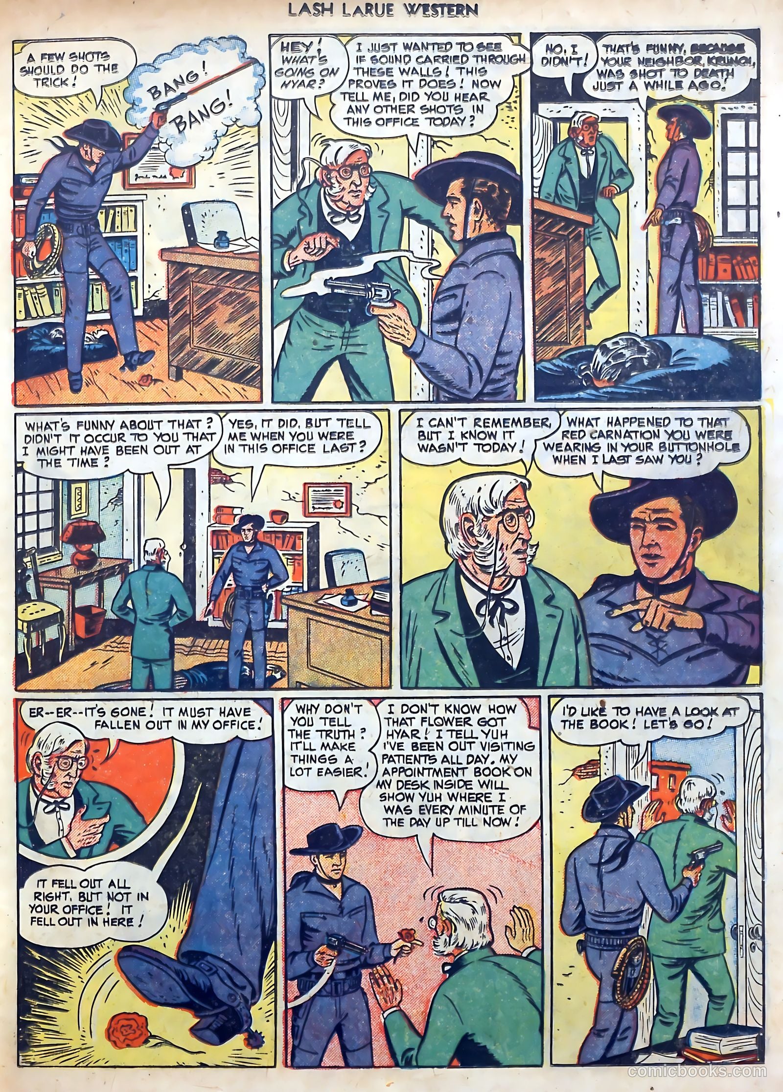 Lash LaRue Western #3 — page 19 of 36