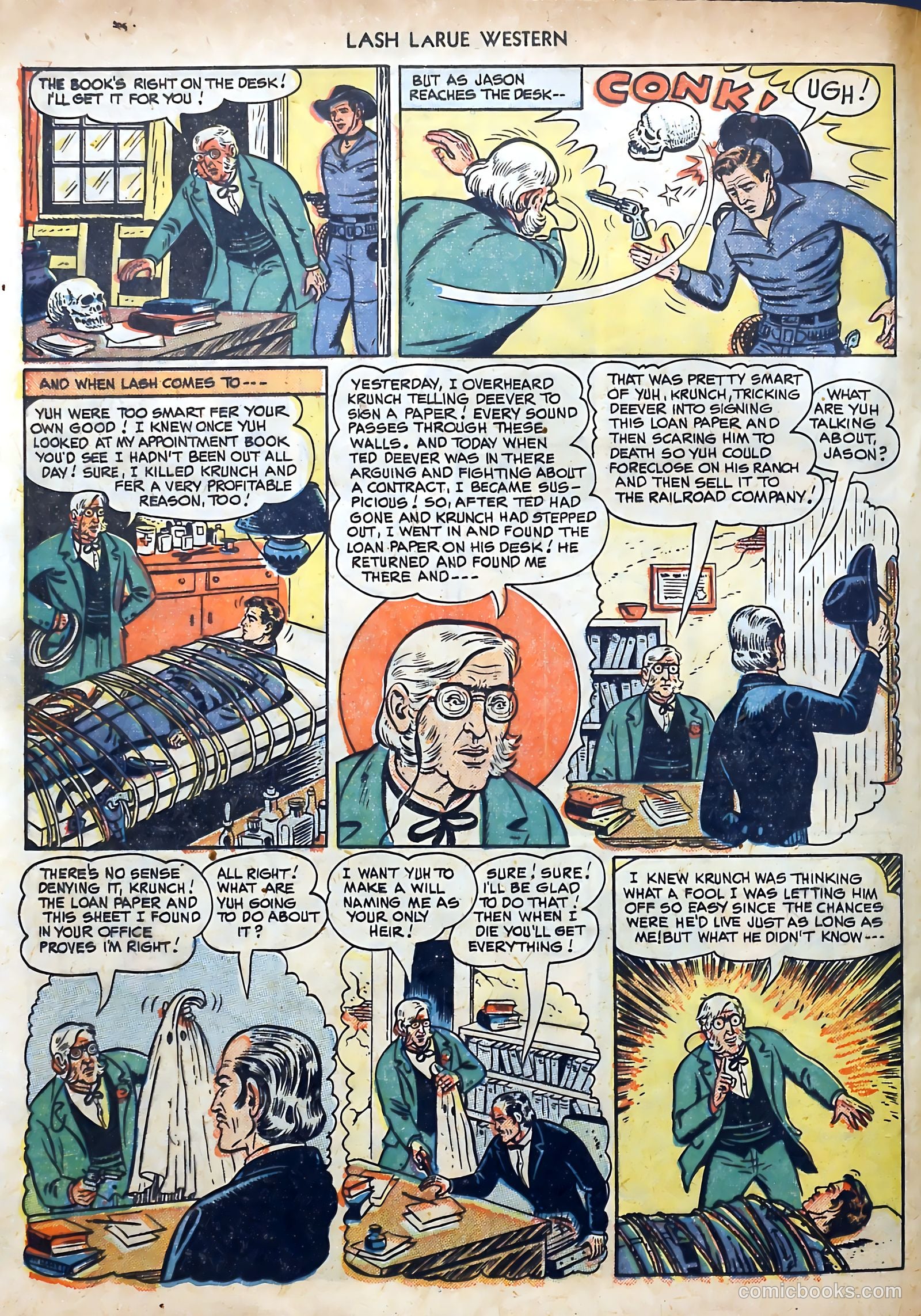 Lash LaRue Western #3 — page 20 of 36