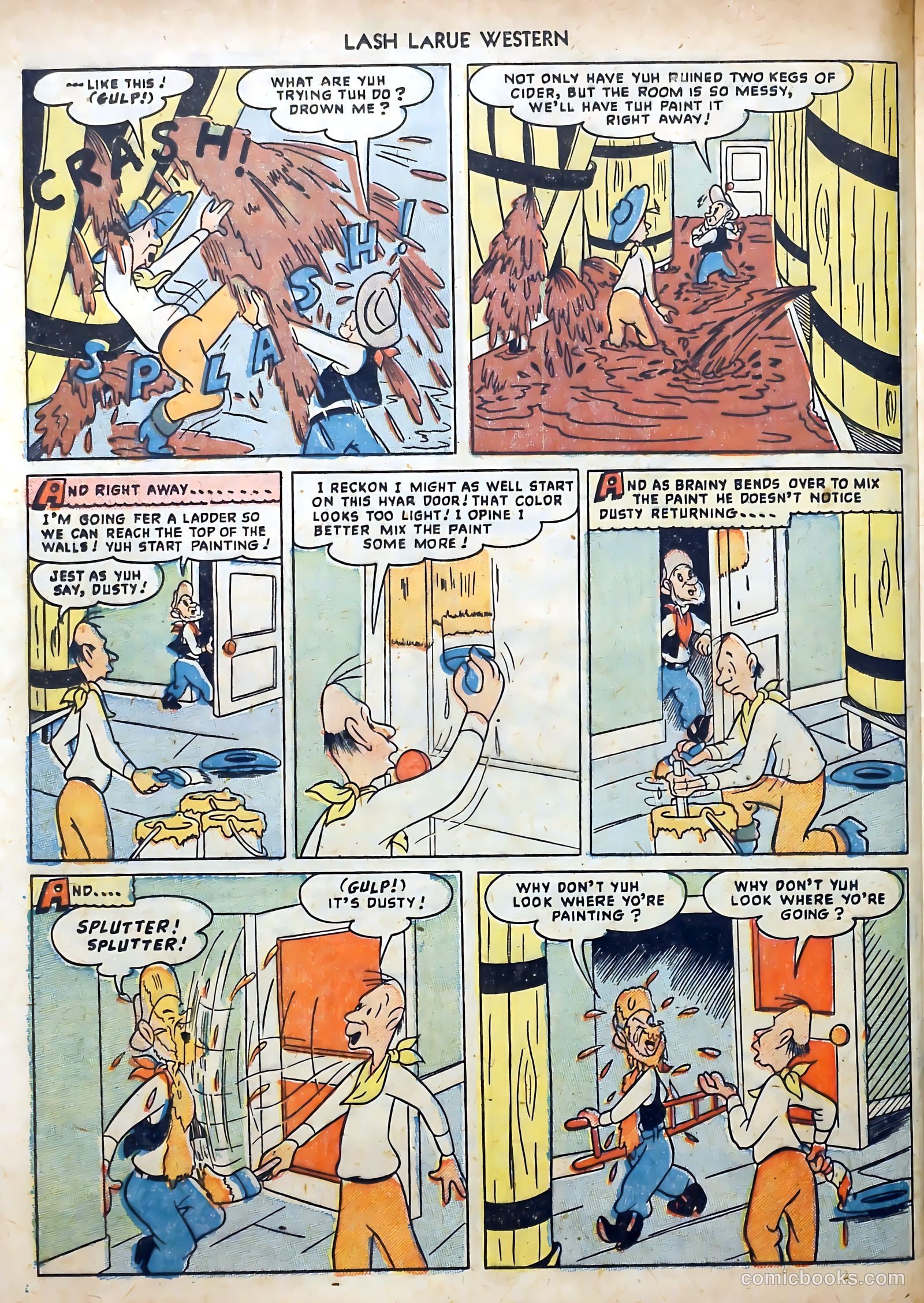 Lash LaRue Western #3 — page 24 of 36