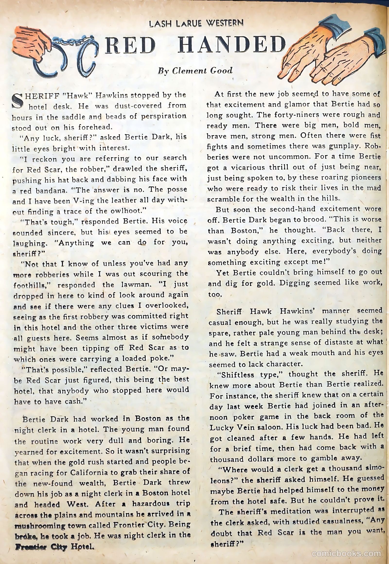 Lash LaRue Western #3 — page 26 of 36