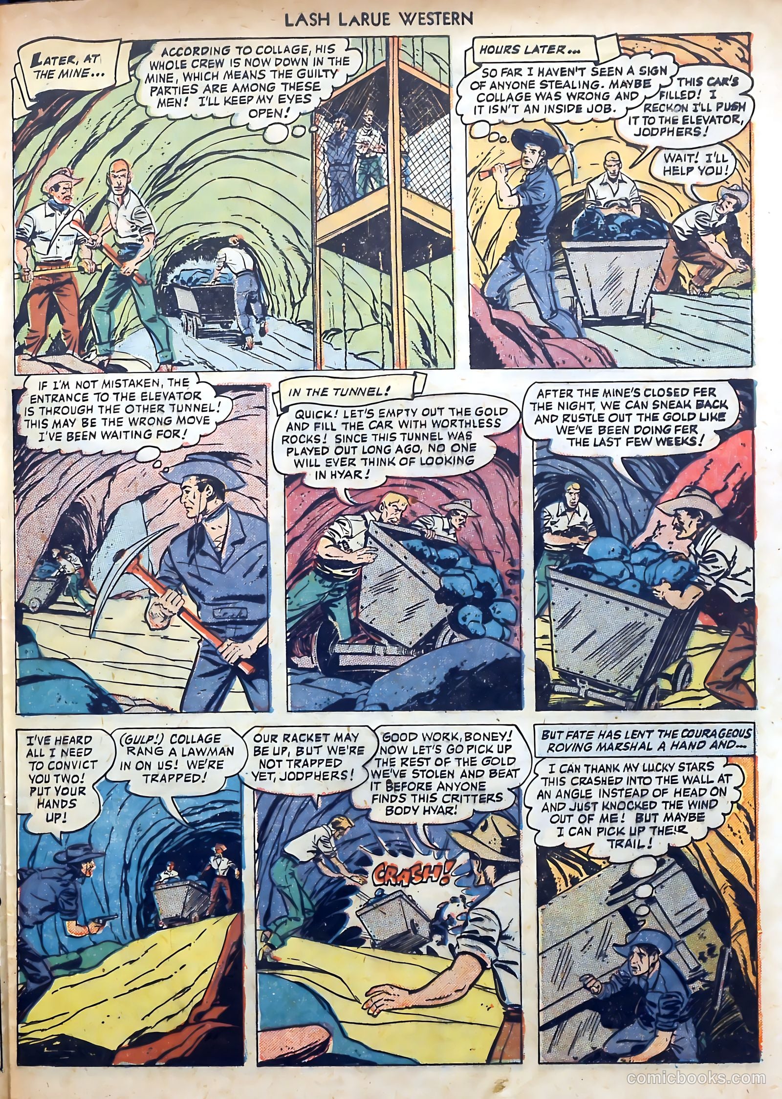 Lash LaRue Western #3 — page 29 of 36