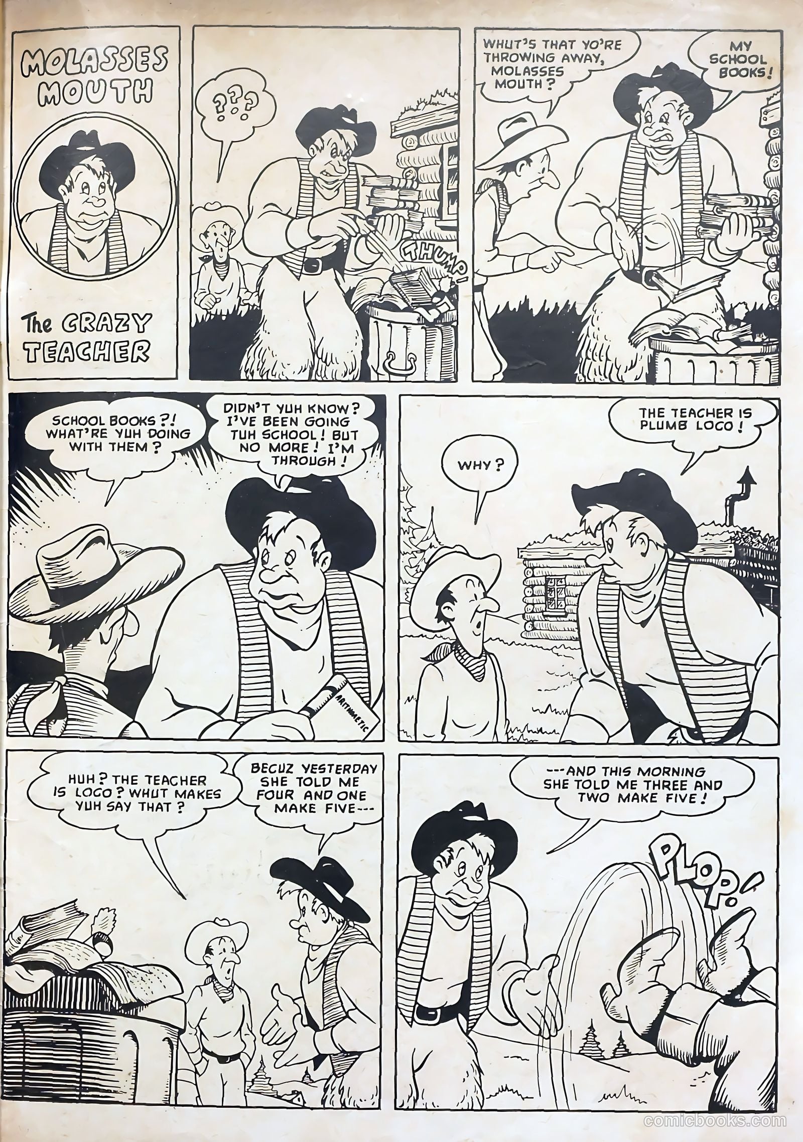 Lash LaRue Western #3 — page 35 of 36