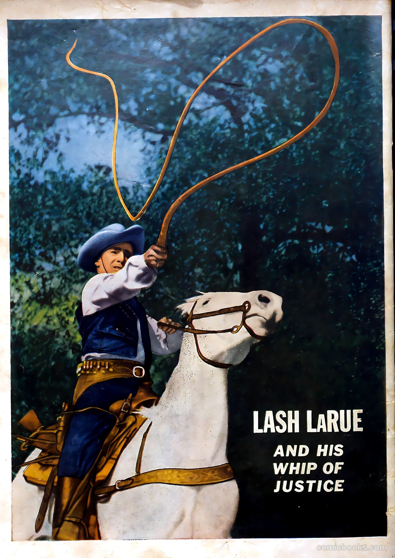Lash LaRue Western #3 — page 36 of 36
