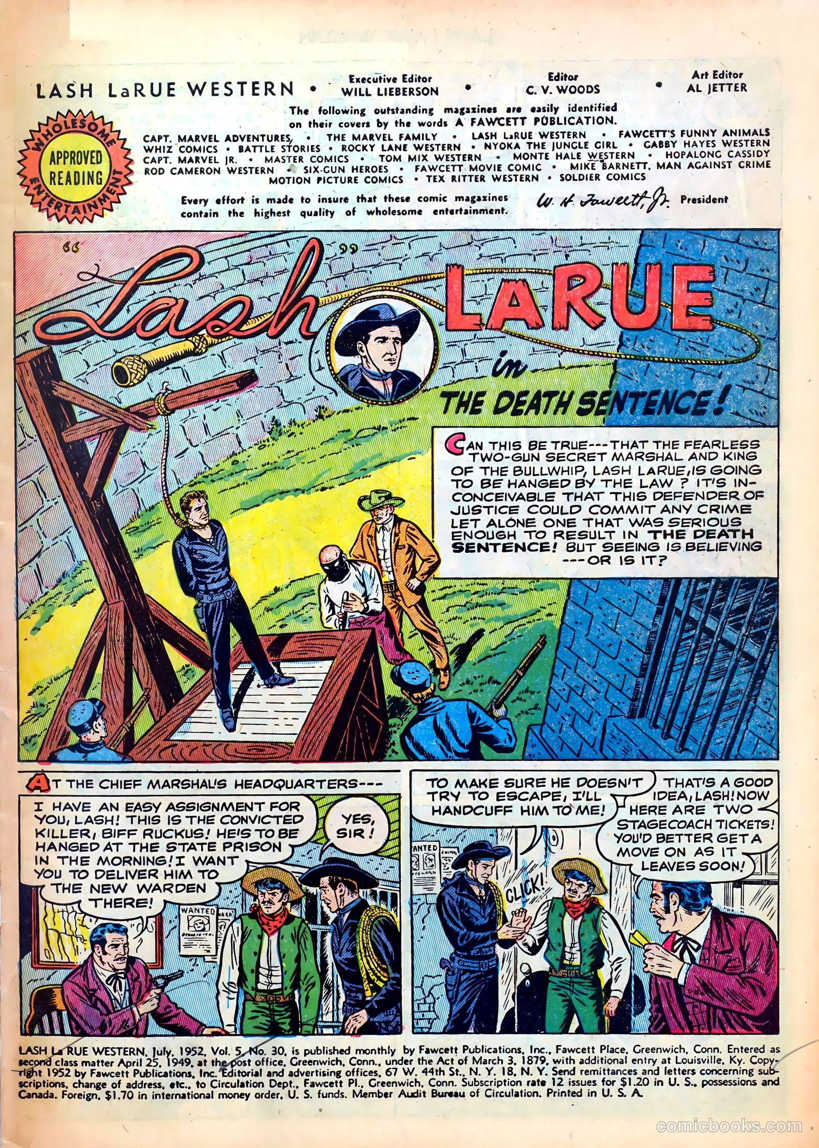 Lash LaRue Western #30 — page 3 of 36