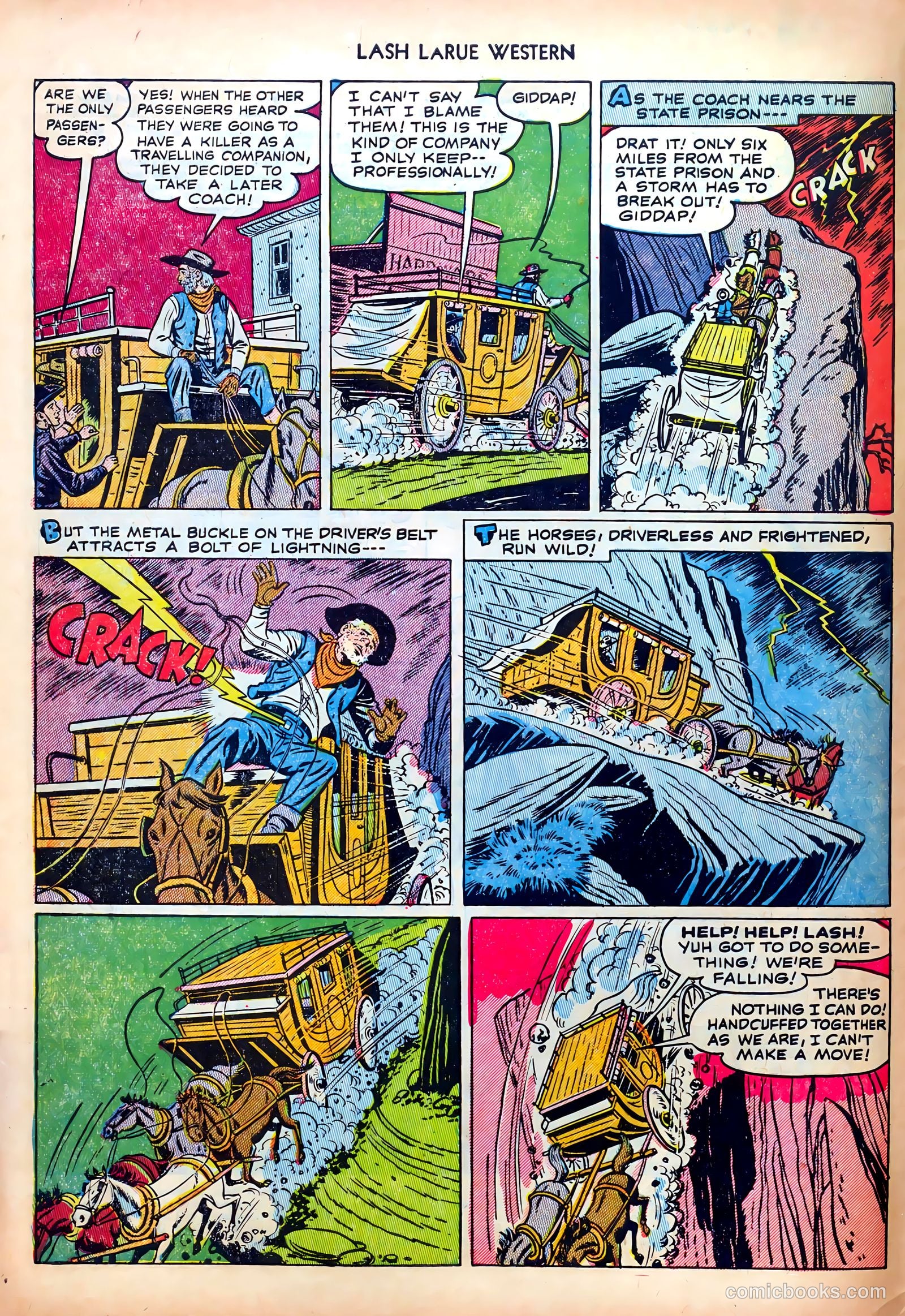 Lash LaRue Western #30 — page 4 of 36