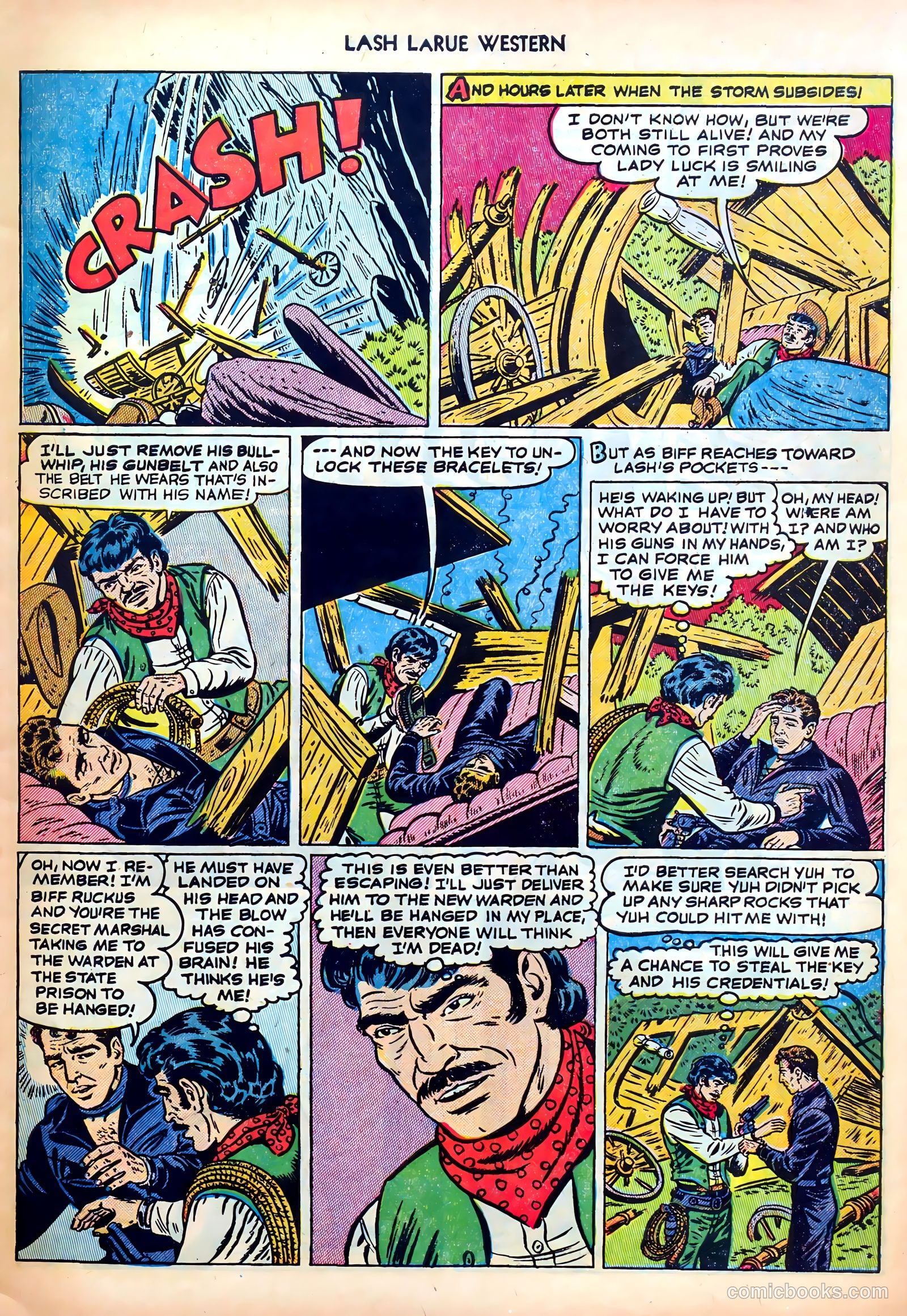 Lash LaRue Western #30 — page 5 of 36