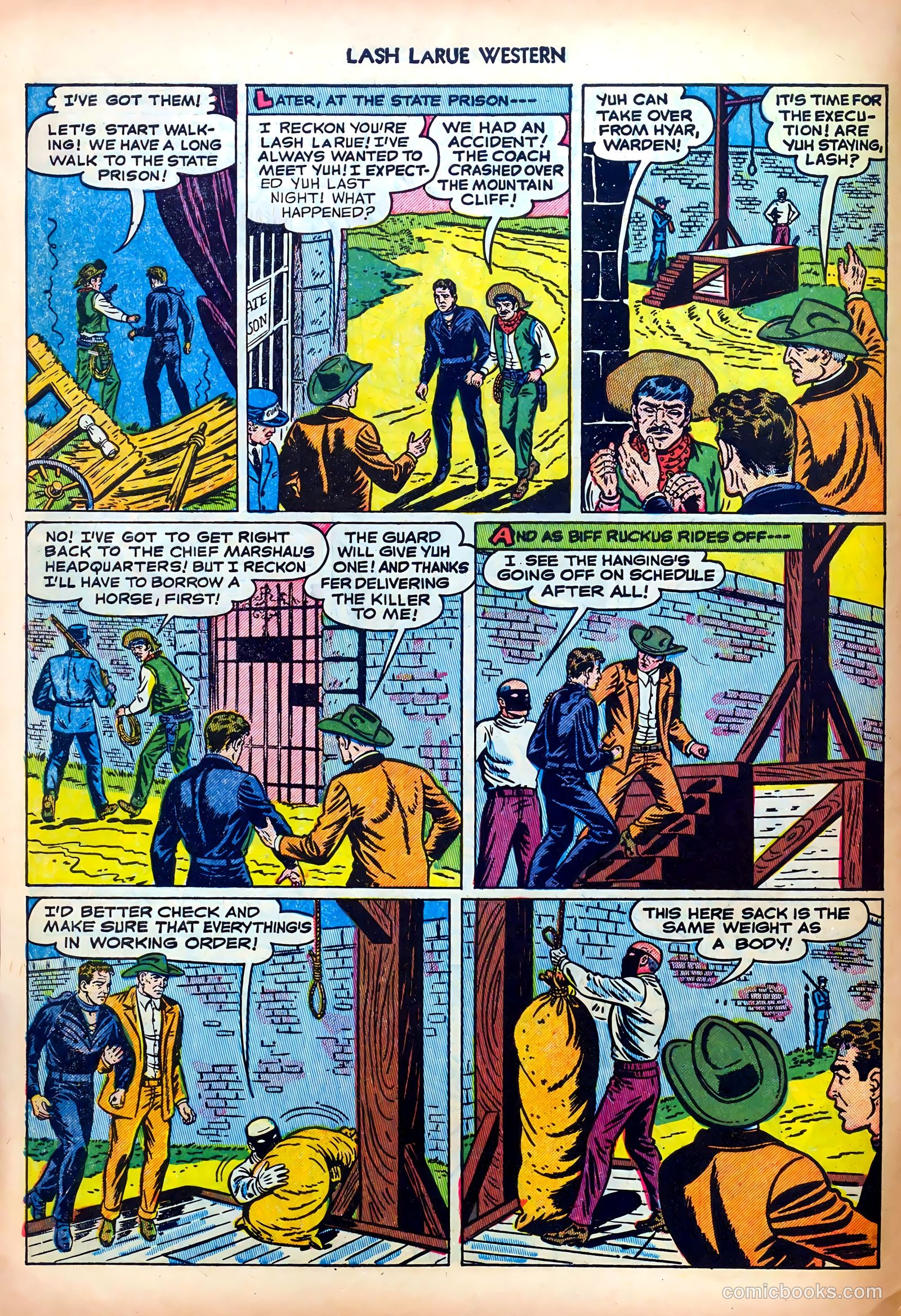 Lash LaRue Western #30 — page 6 of 36