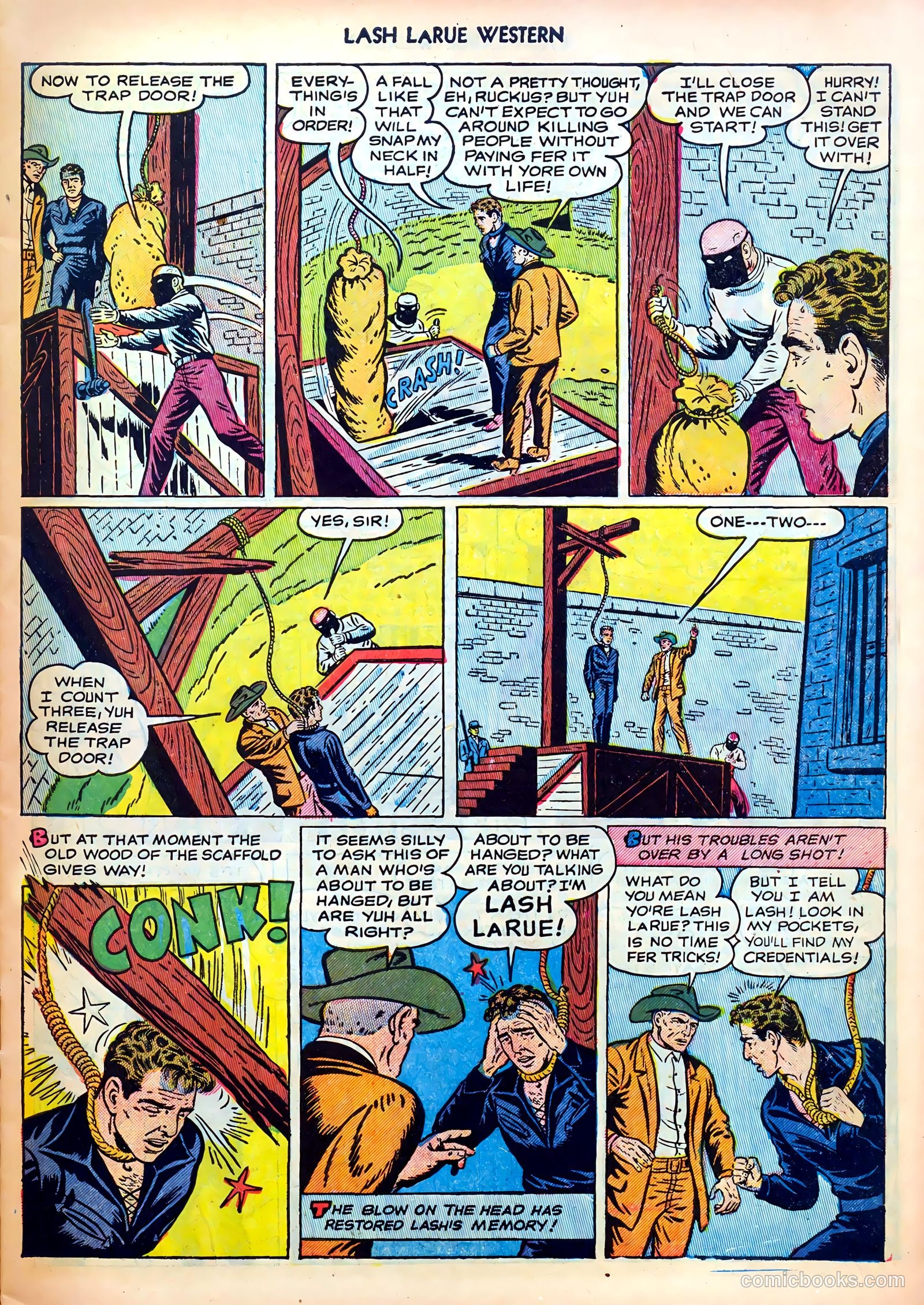 Lash LaRue Western #30 — page 7 of 36