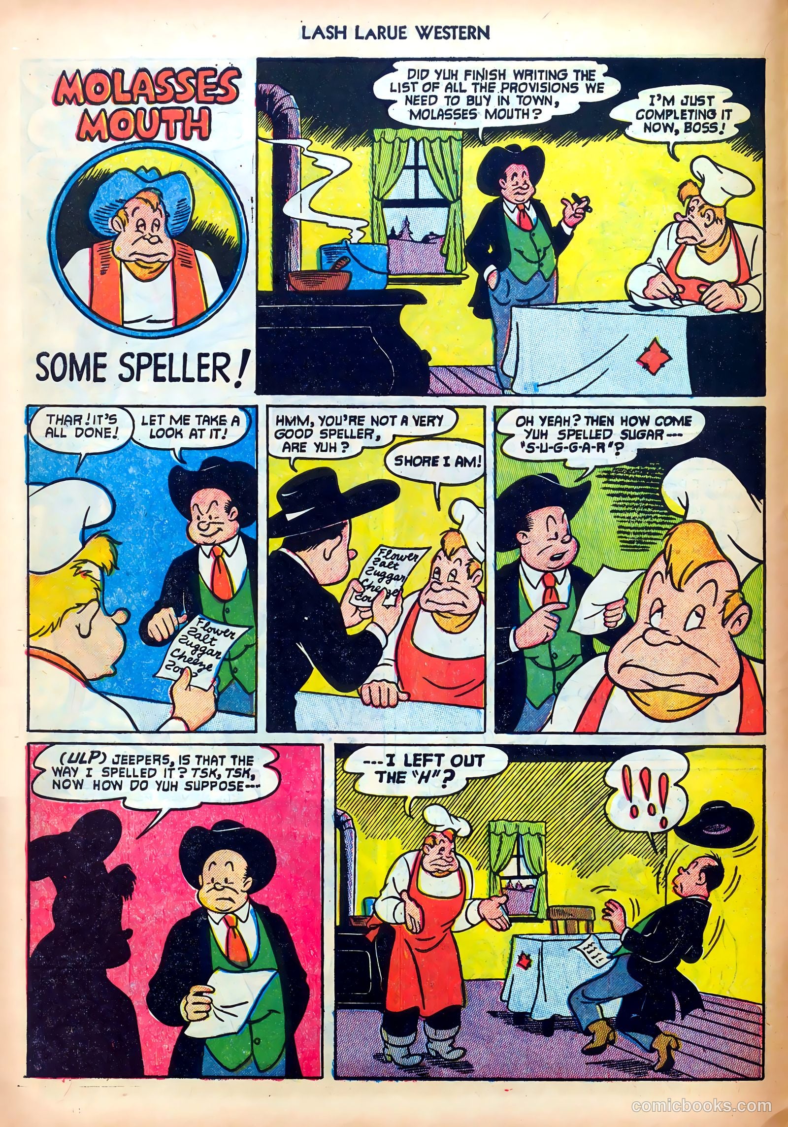 Lash LaRue Western #30 — page 10 of 36