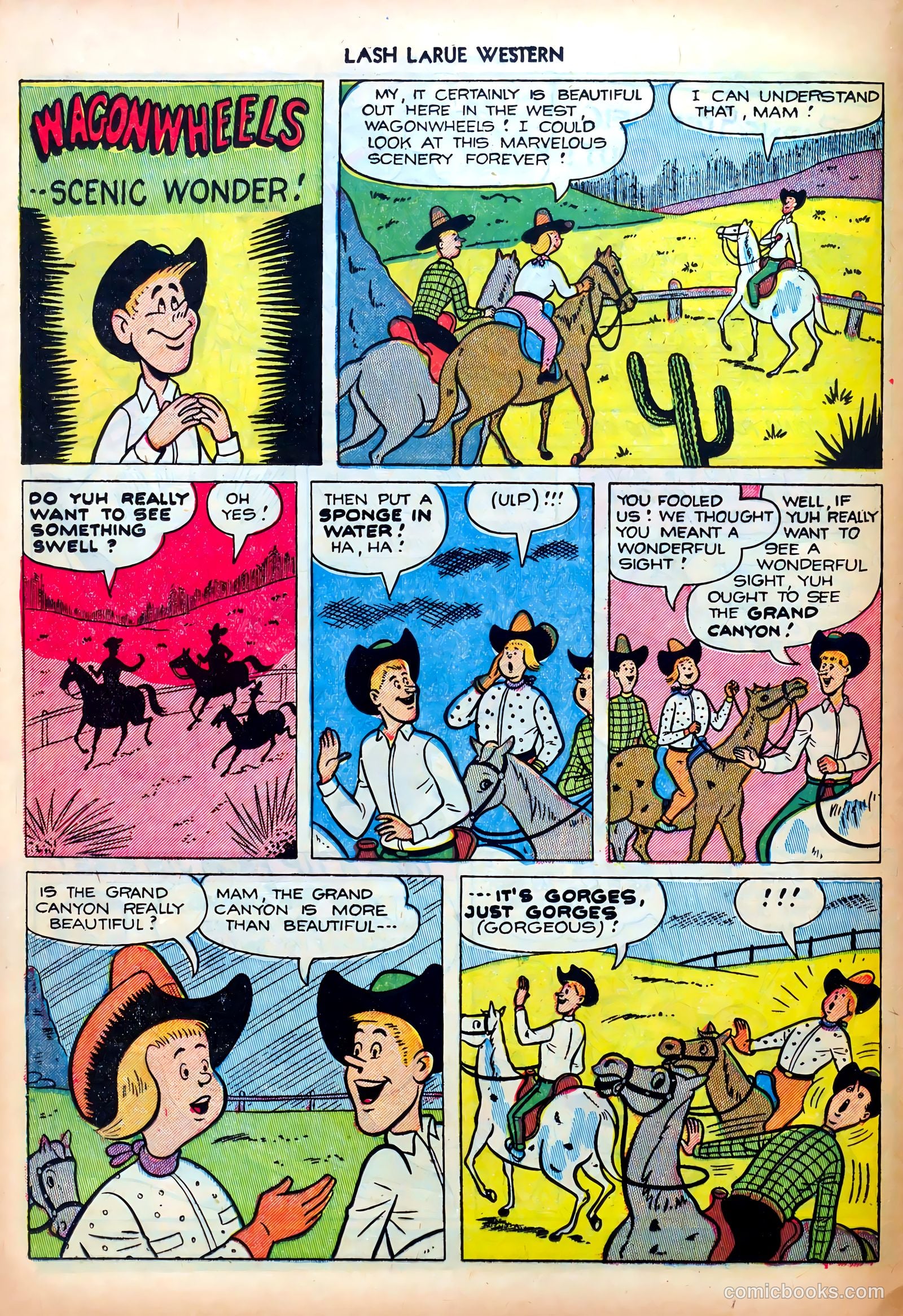 Lash LaRue Western #30 — page 12 of 36
