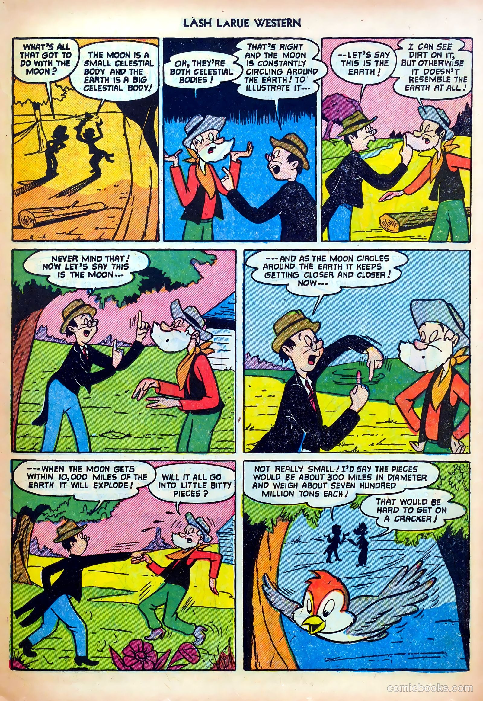 Lash LaRue Western #30 — page 15 of 36