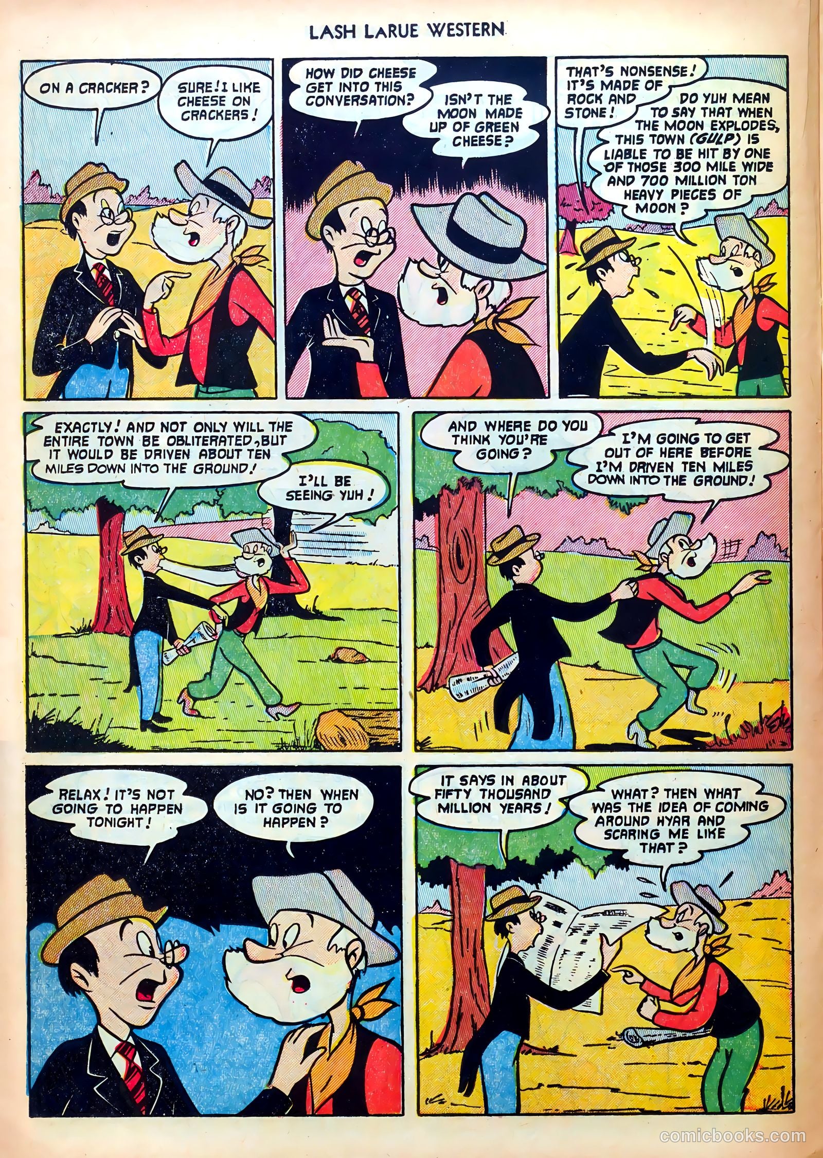 Lash LaRue Western #30 — page 16 of 36