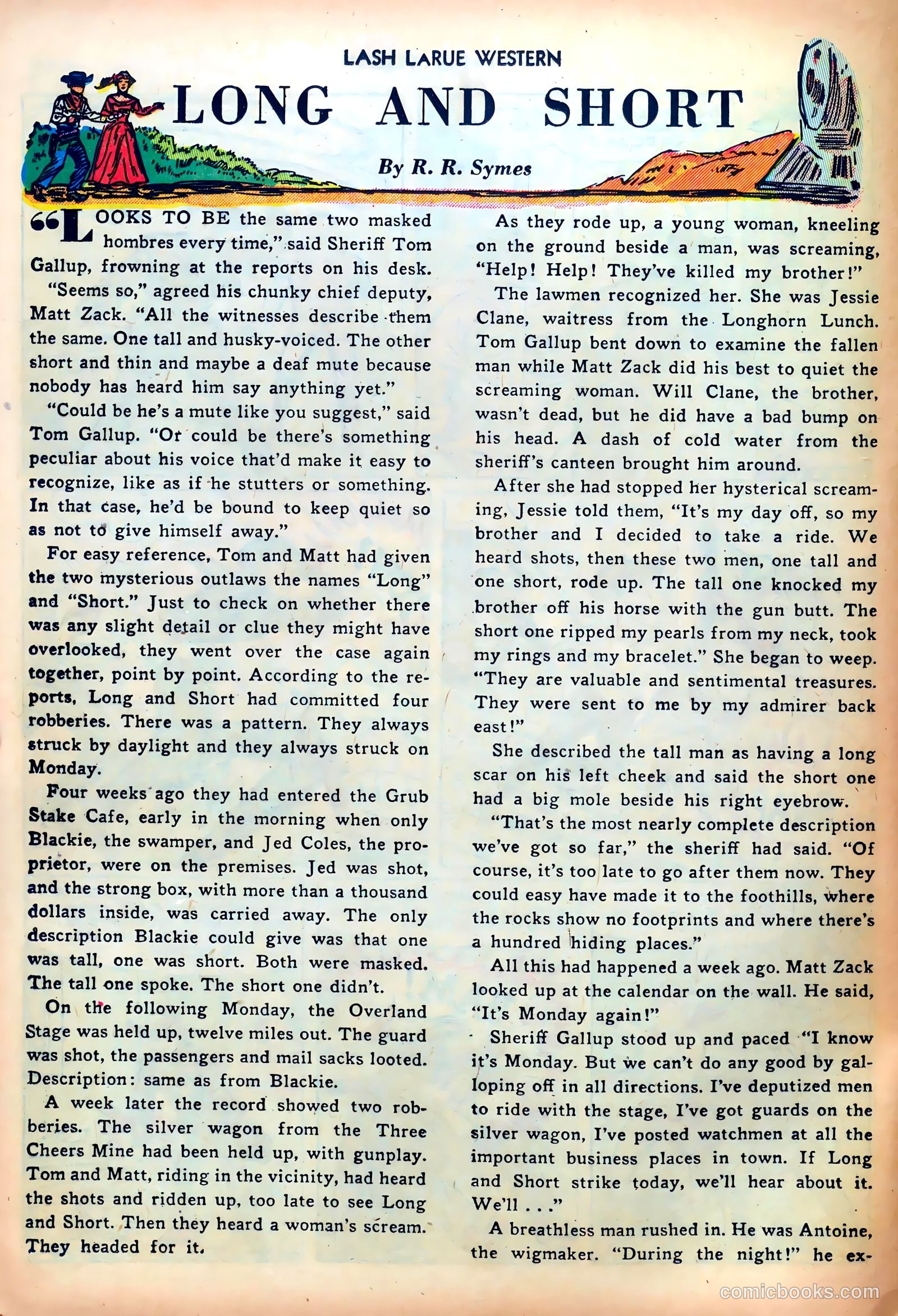 Lash LaRue Western #30 — page 24 of 36