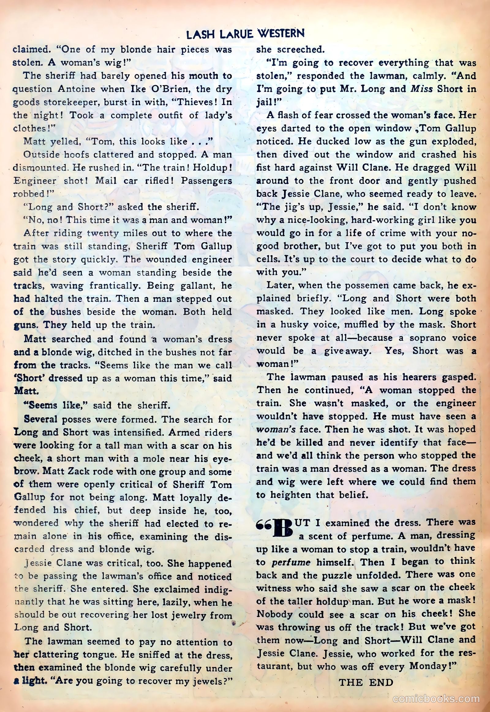Lash LaRue Western #30 — page 26 of 36