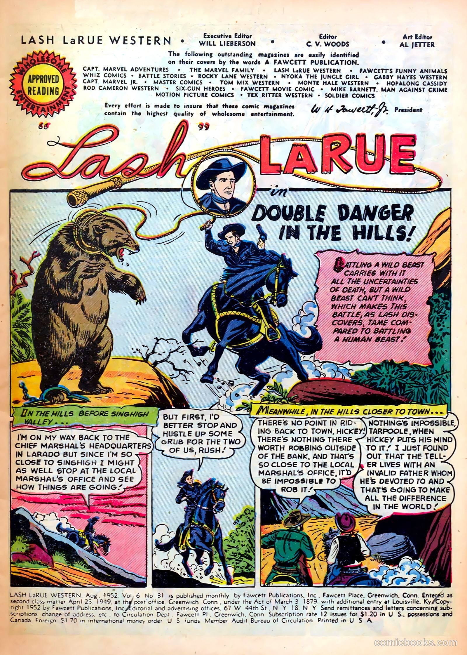 Lash LaRue Western #31 — page 3 of 36