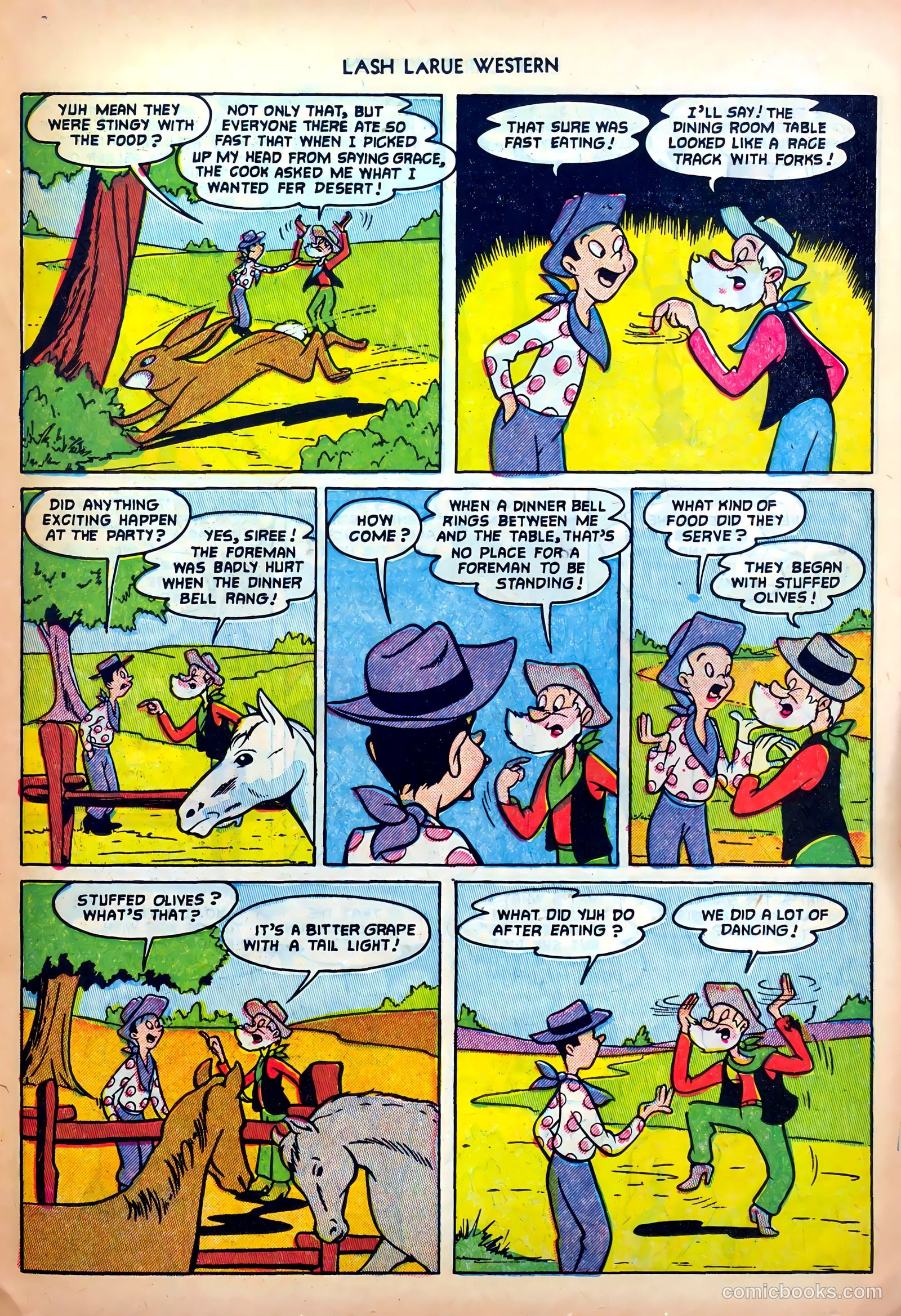 Lash LaRue Western #31 — page 15 of 36